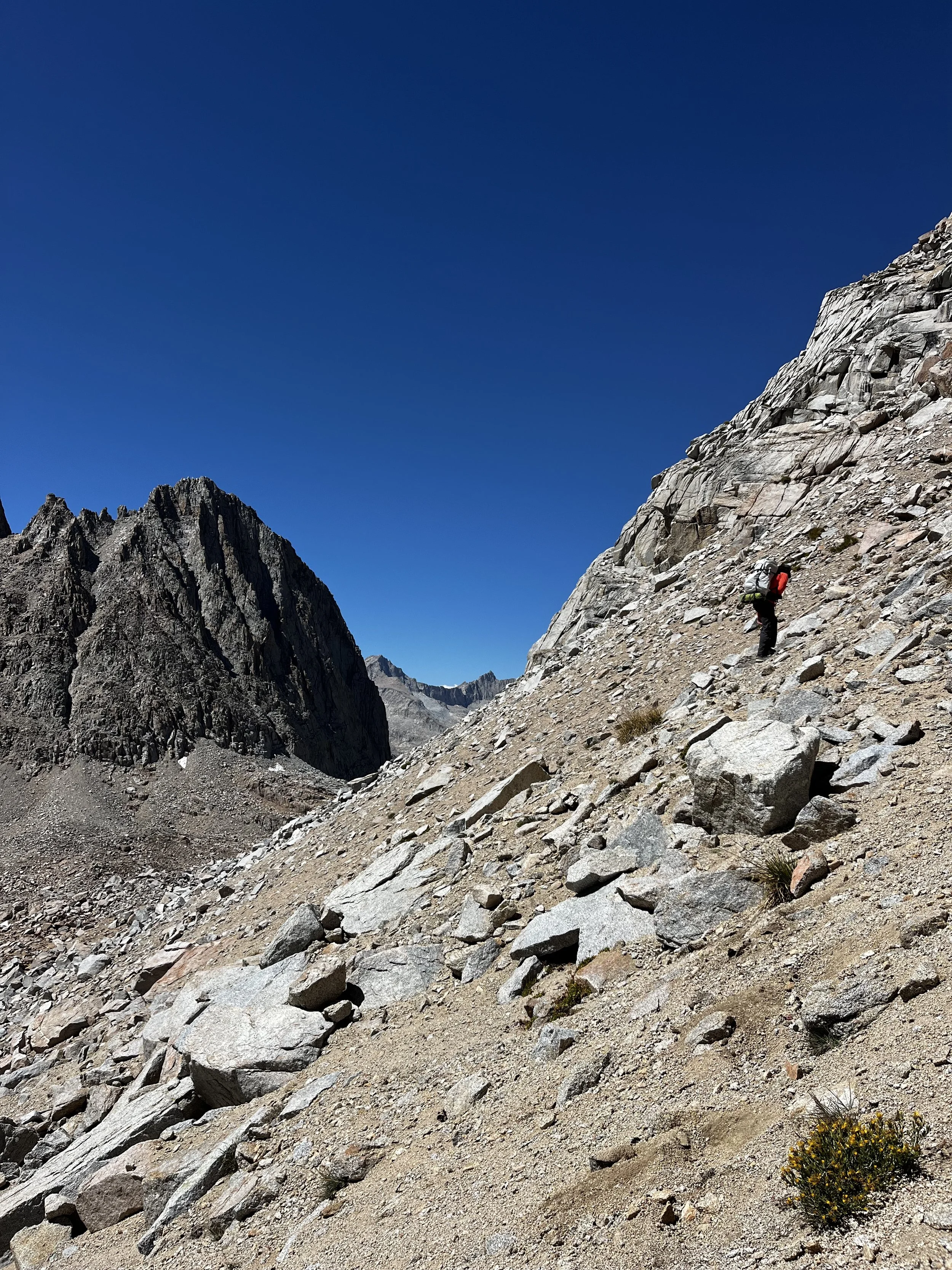 Climb up south side of Deerhorn.