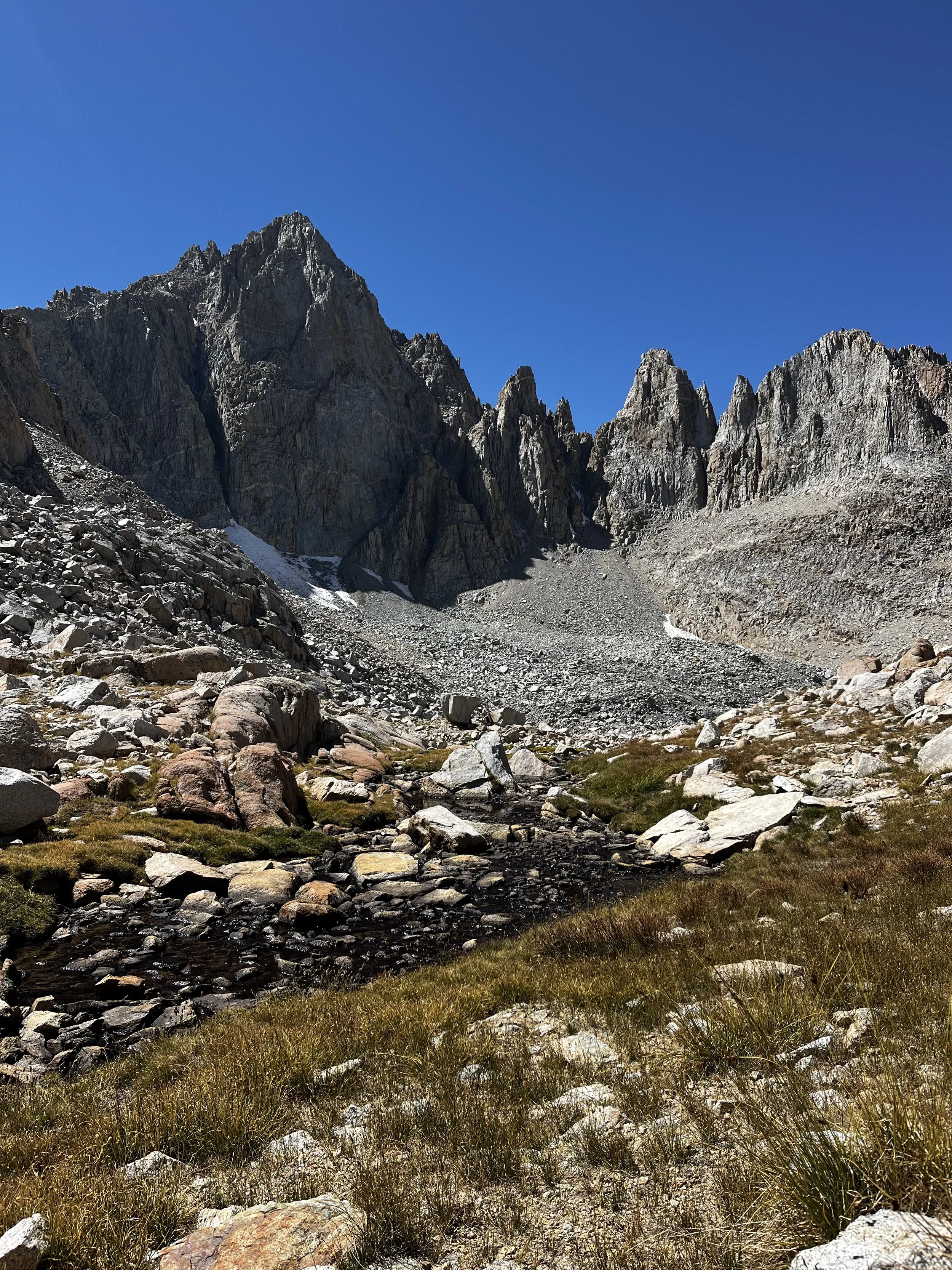 Basin between Harrison and Deerhorn.