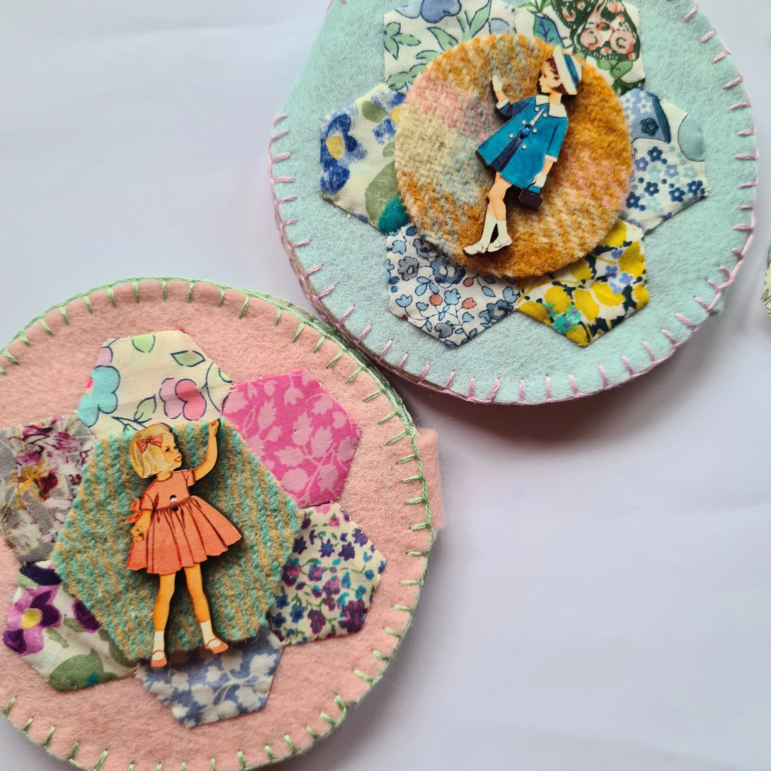 Vintage Felt Needle Book Workshop at GJ’s