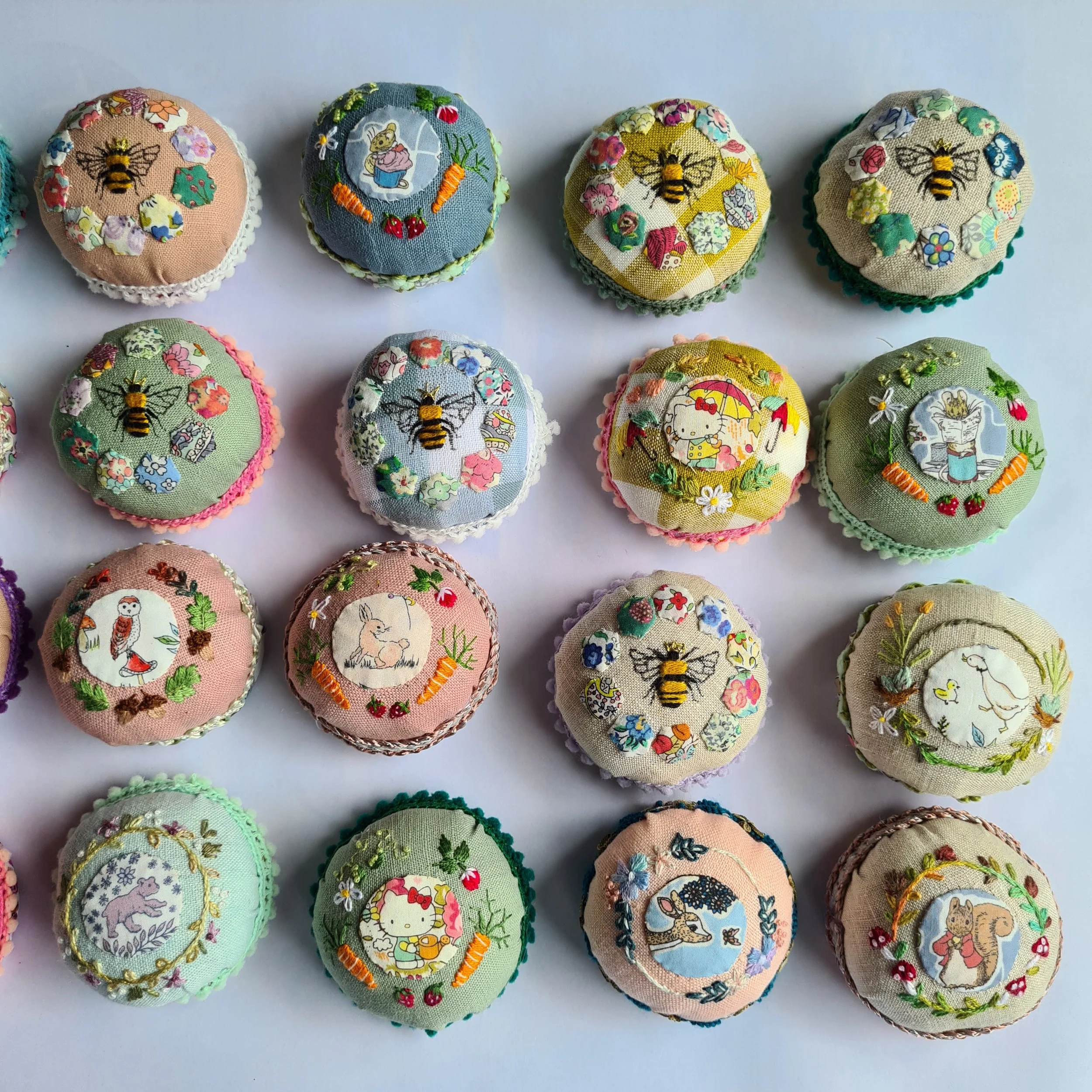 Linen and Liberty Pincushions Workshop