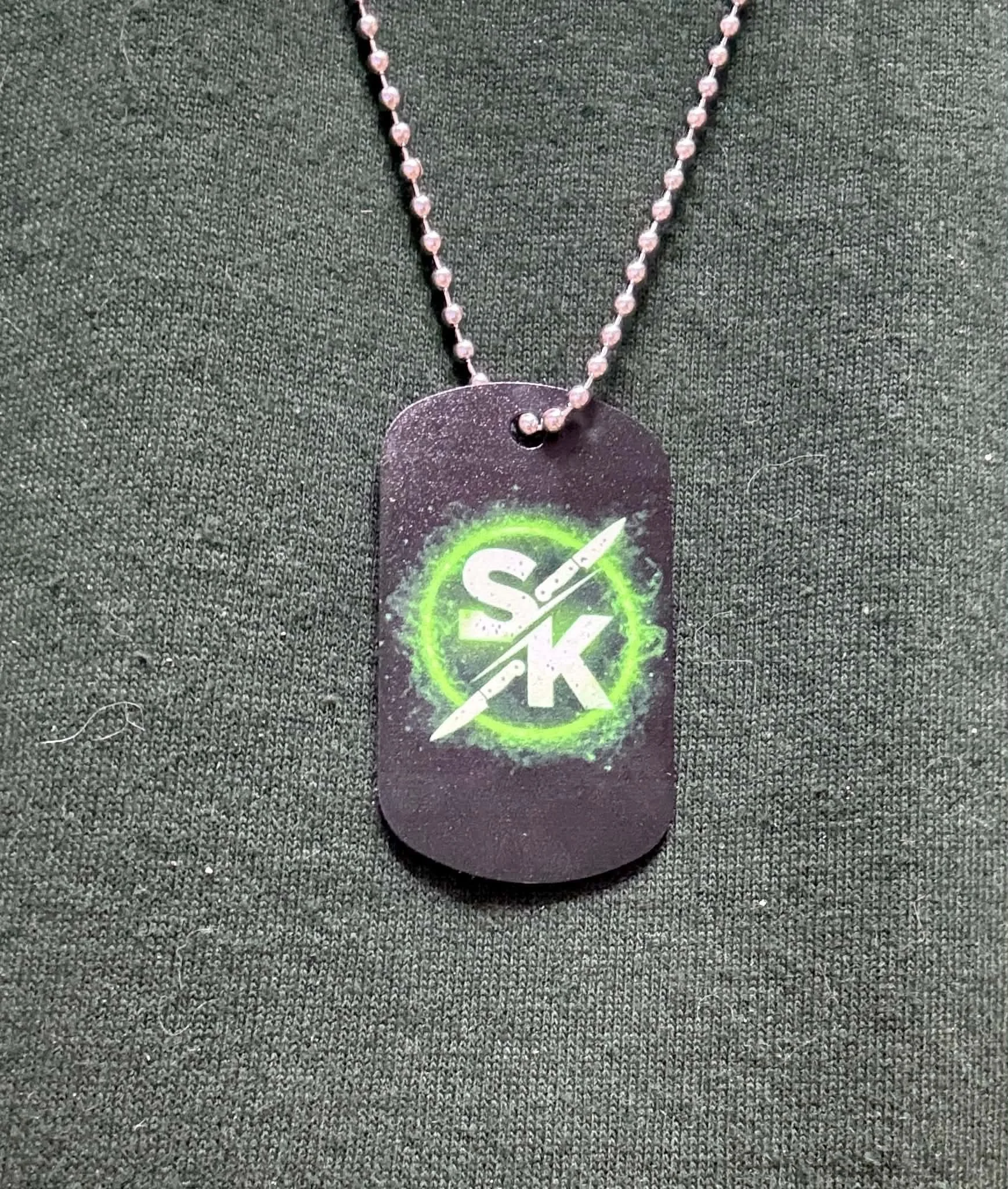 Sky Knives - Dog tags