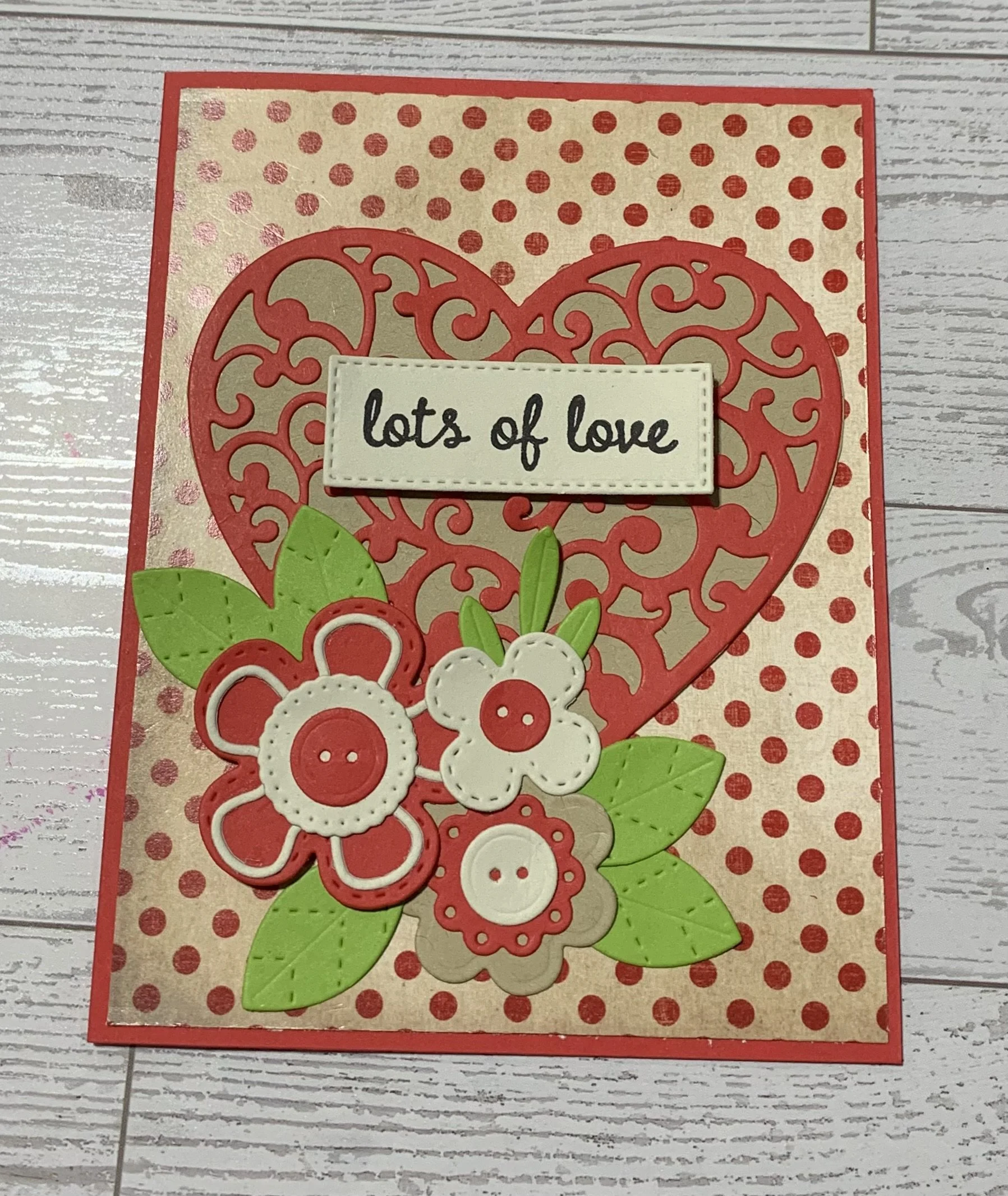 Lots of Love Standard Card Base
