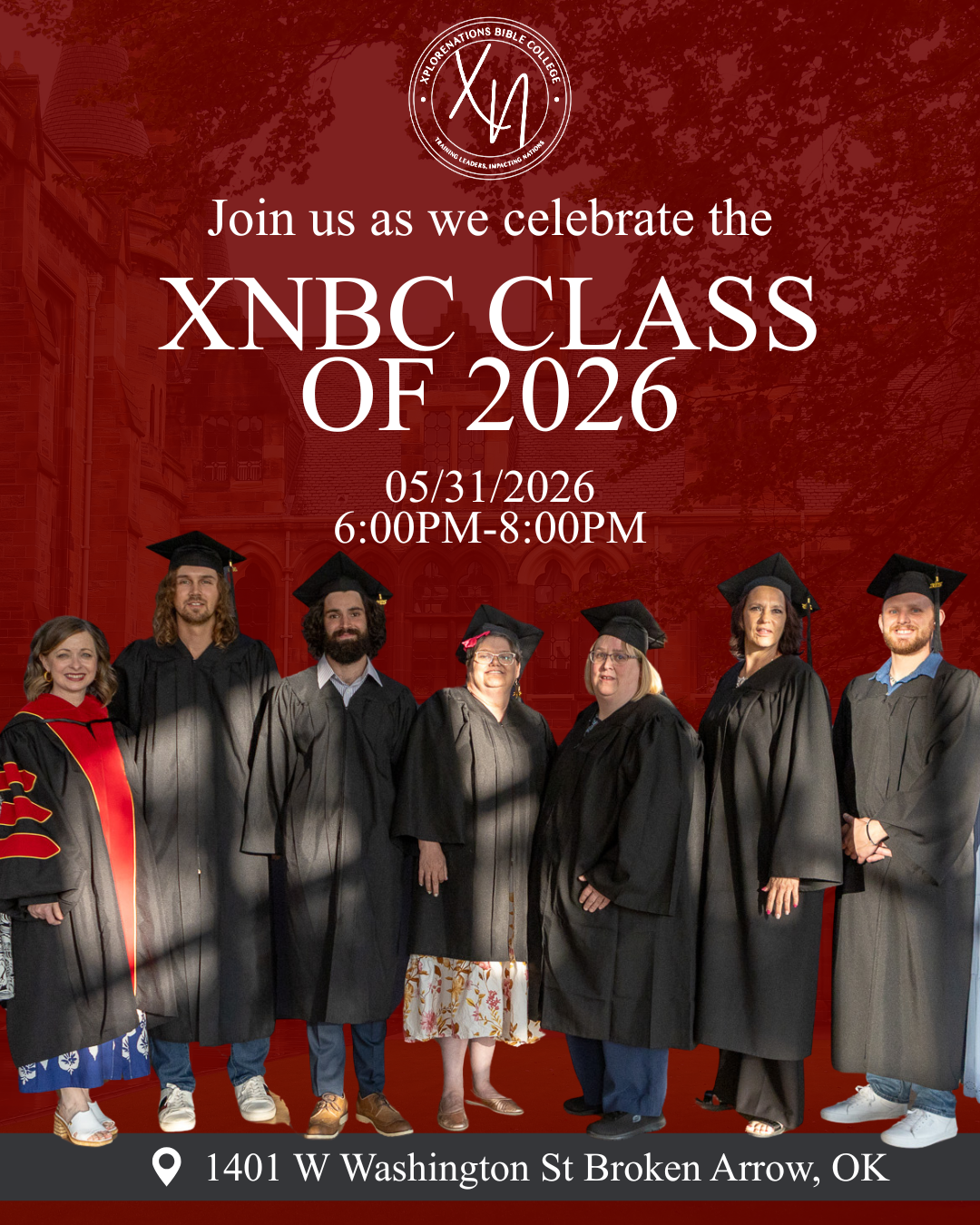XploreNations Bible College Graduation
