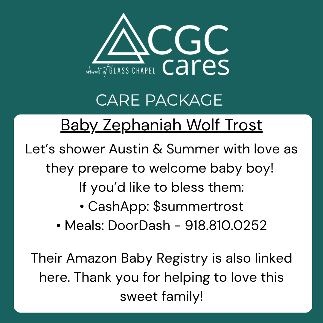 CARE PACKAGE for Baby Trost