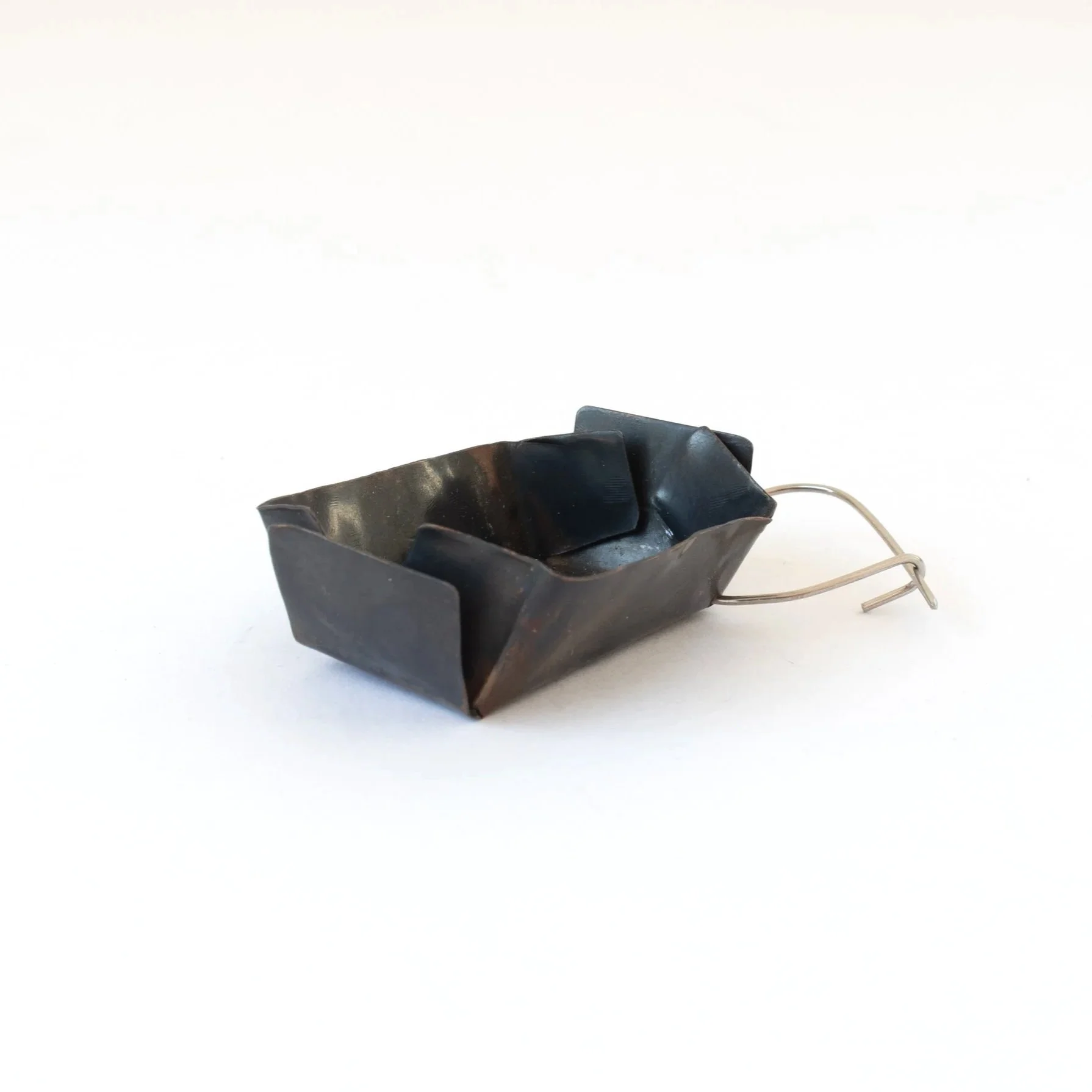 Packing Up, Oxidised copper, stainless steel