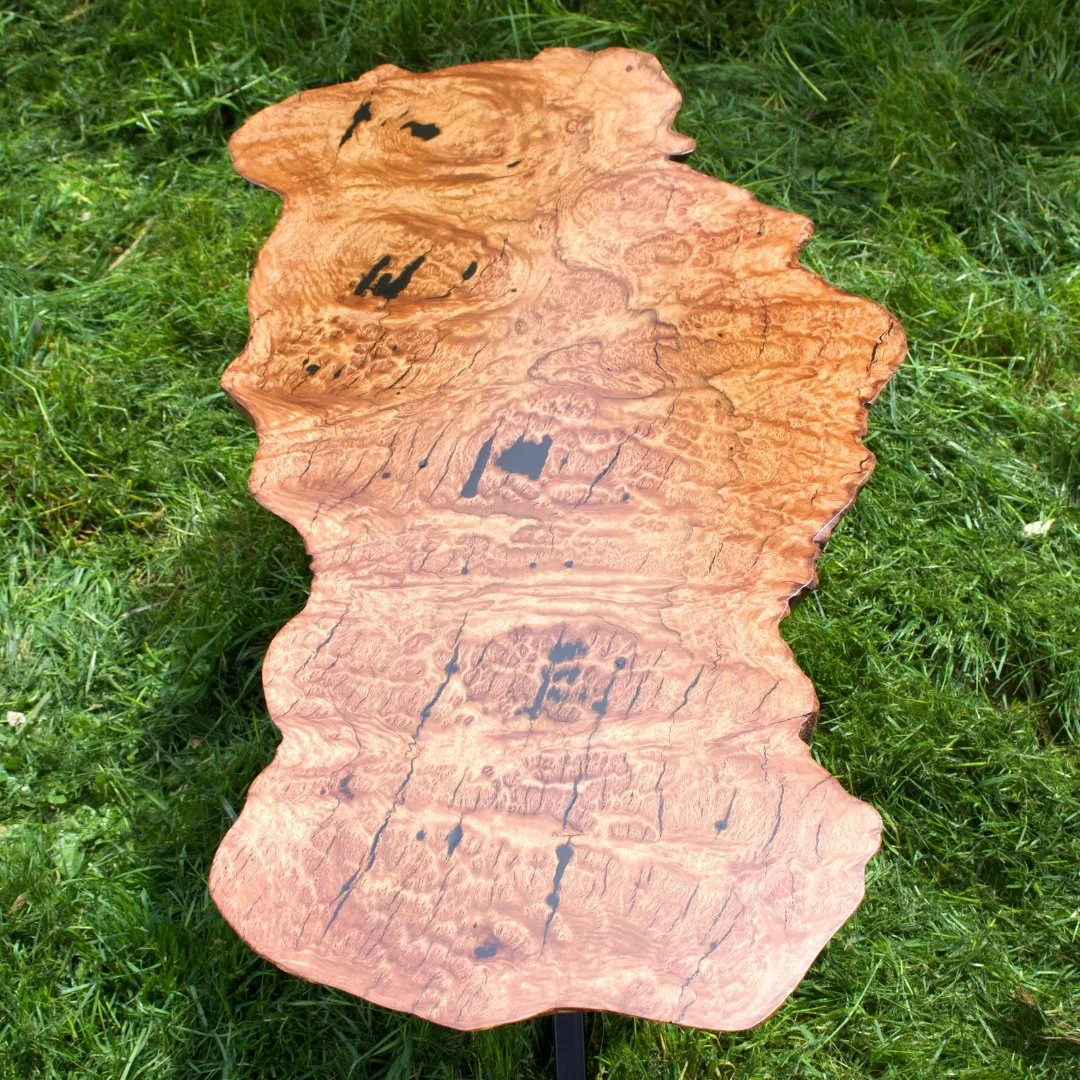 Natural Burl Coffee Table