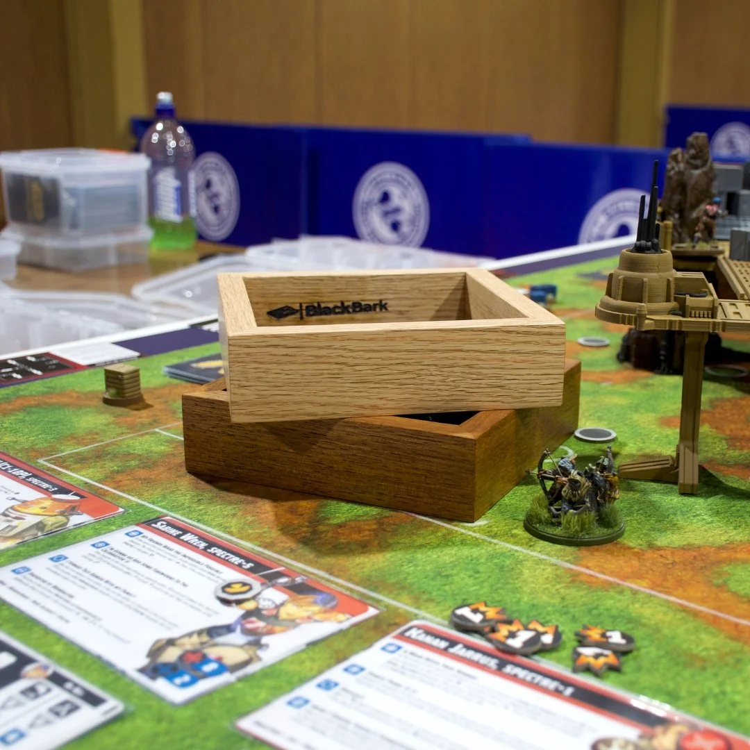 American Oak and Merbau Dice Trays