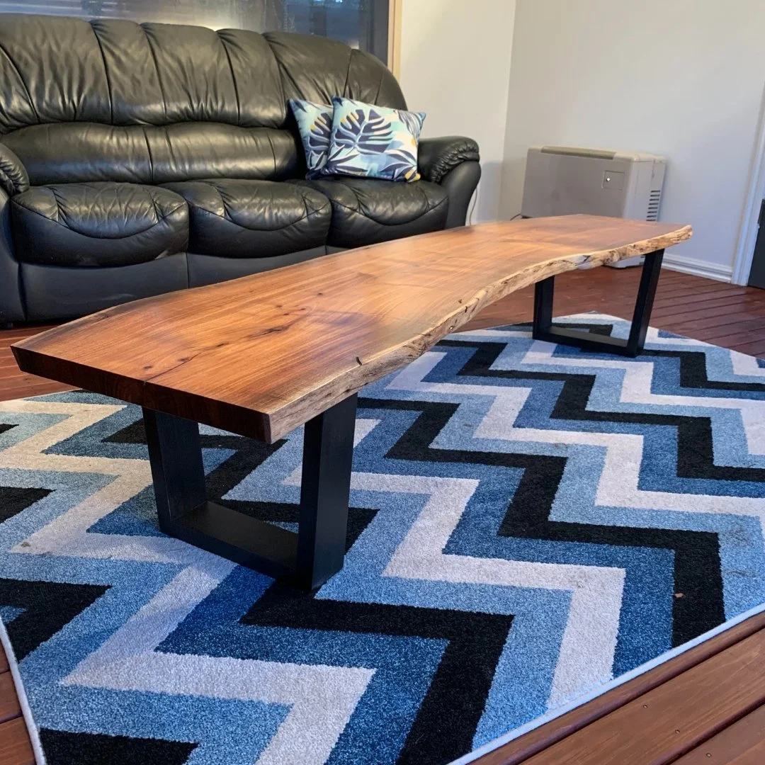 Tasmanian Blackwood Slab Coffee Table