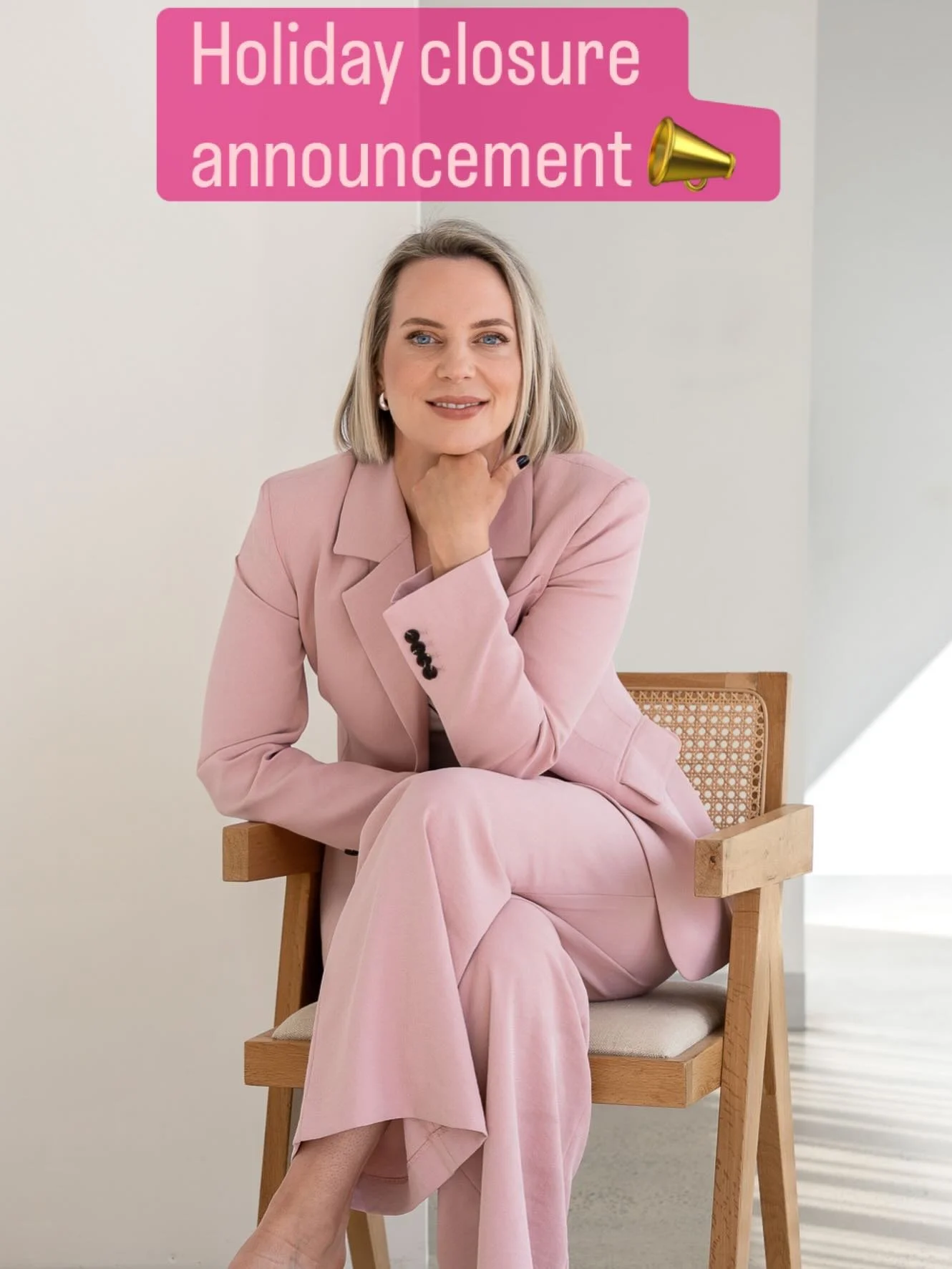 Holiday Closure Announcement

As we wrap up an incredible first three months, I want to extend a heartfelt THANK YOU to all my amazing patients for your support  and referrals. Your trust means the world to me!

Bloom Facial Aesthetics will be closed