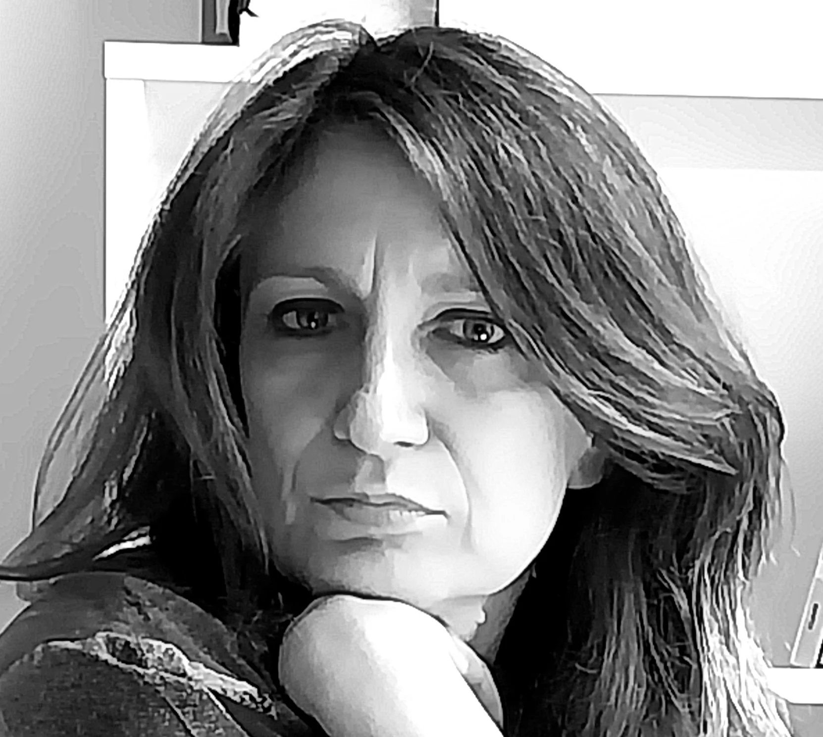Black and white photo of historian Paola Bertucci.