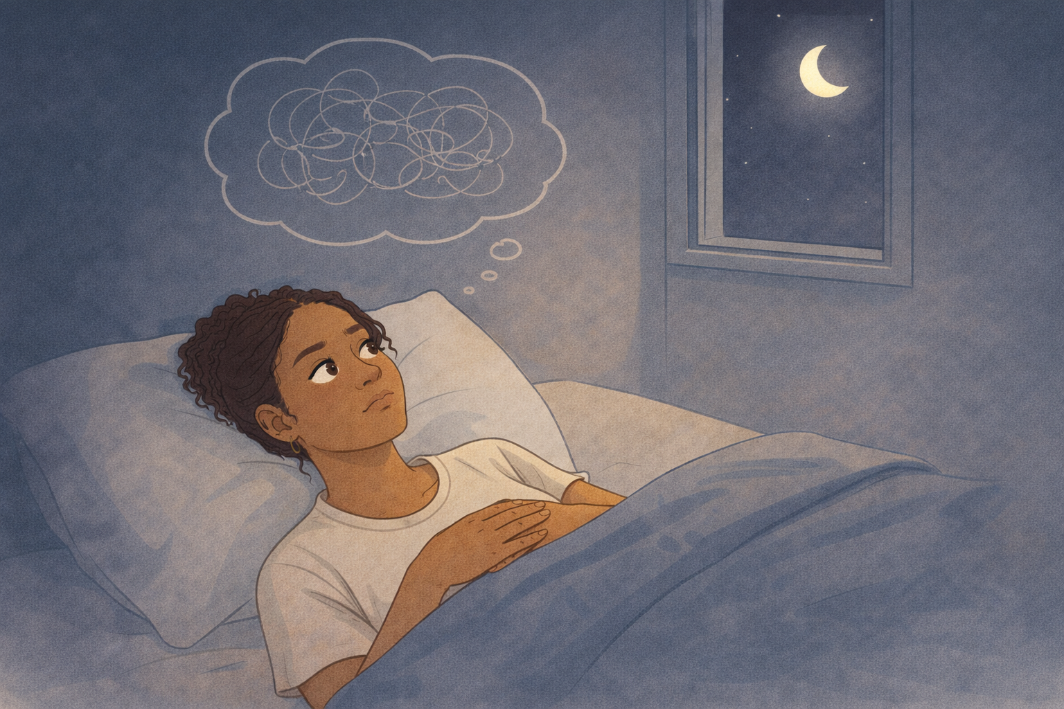 Hypervigilance at night trouble sleeping nervous system on alert