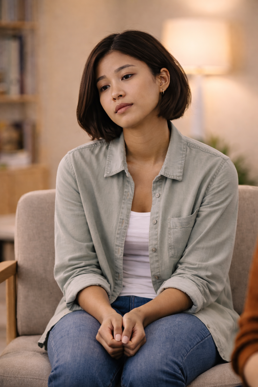 Shutdown or freeze response during conflict, feeling numb and disconnected