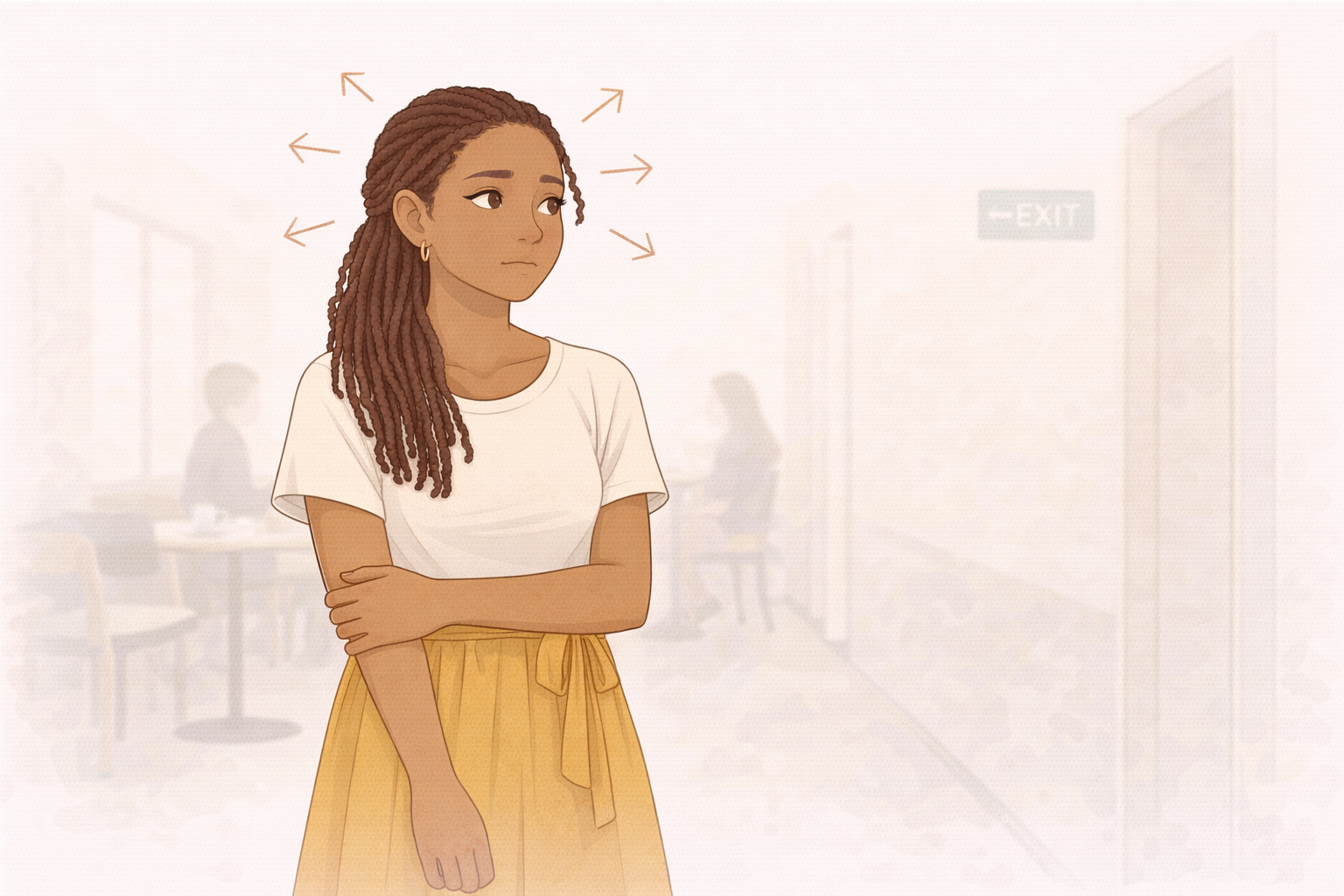 Hypervigilance scanning for danger in survival mode anxiety