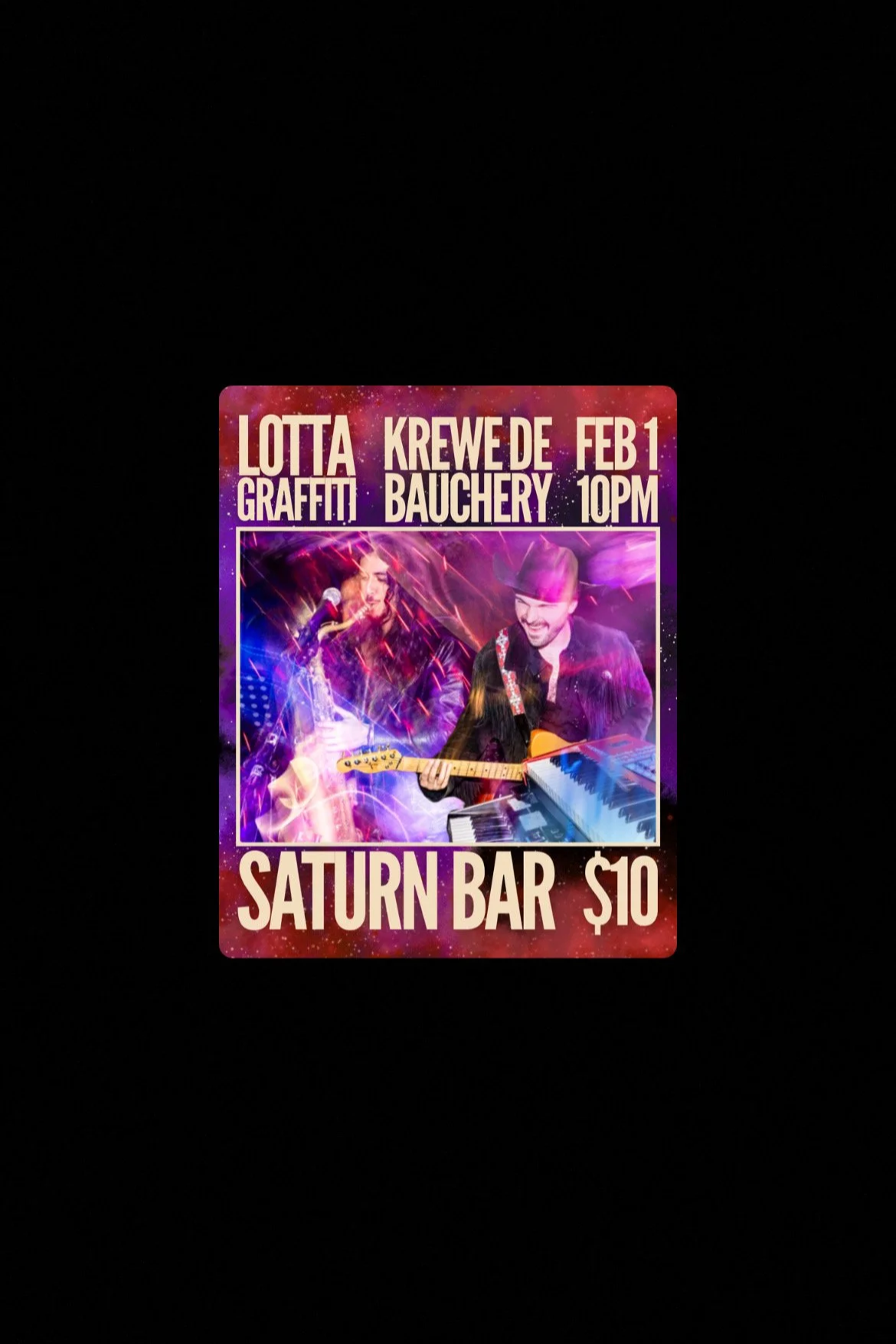 KreweDeBauchery x Lotta Grafitti @ Saturn Bar