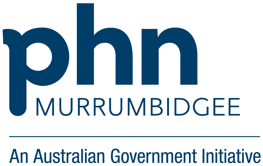Logo of the town of Murrumbidgee, Australia, with text 'phn Murrumbidgee' and tagline 'An Australian Government Initiative'.