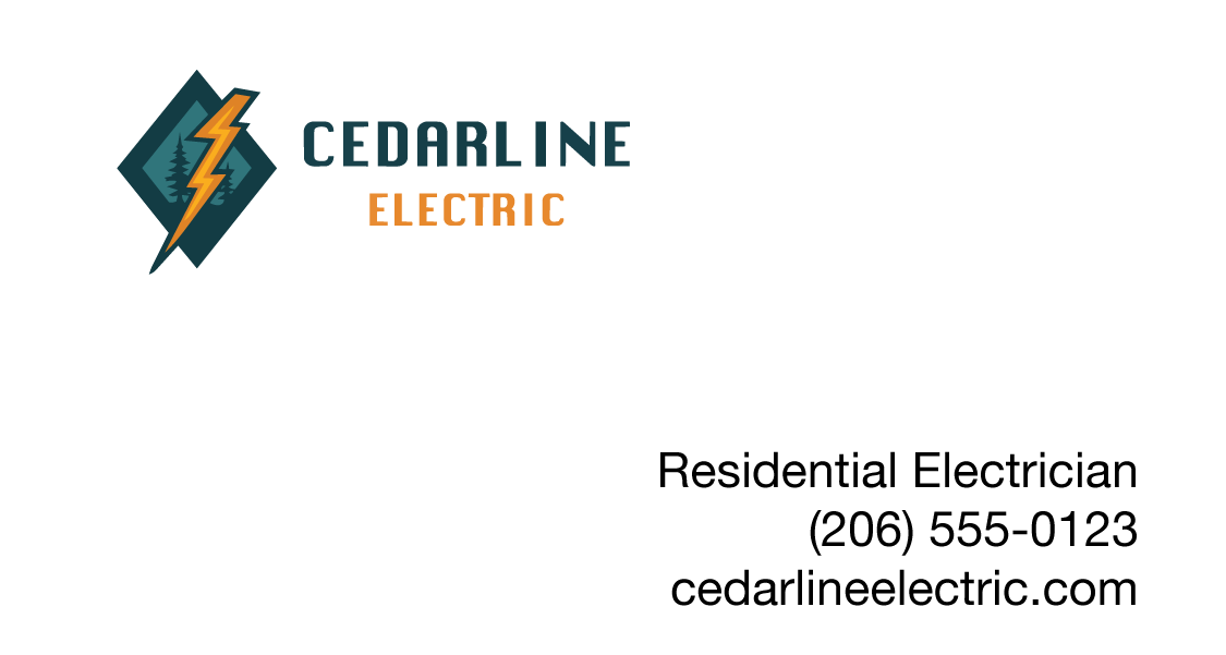 Business card — 3.5 × 2 in — CMYK