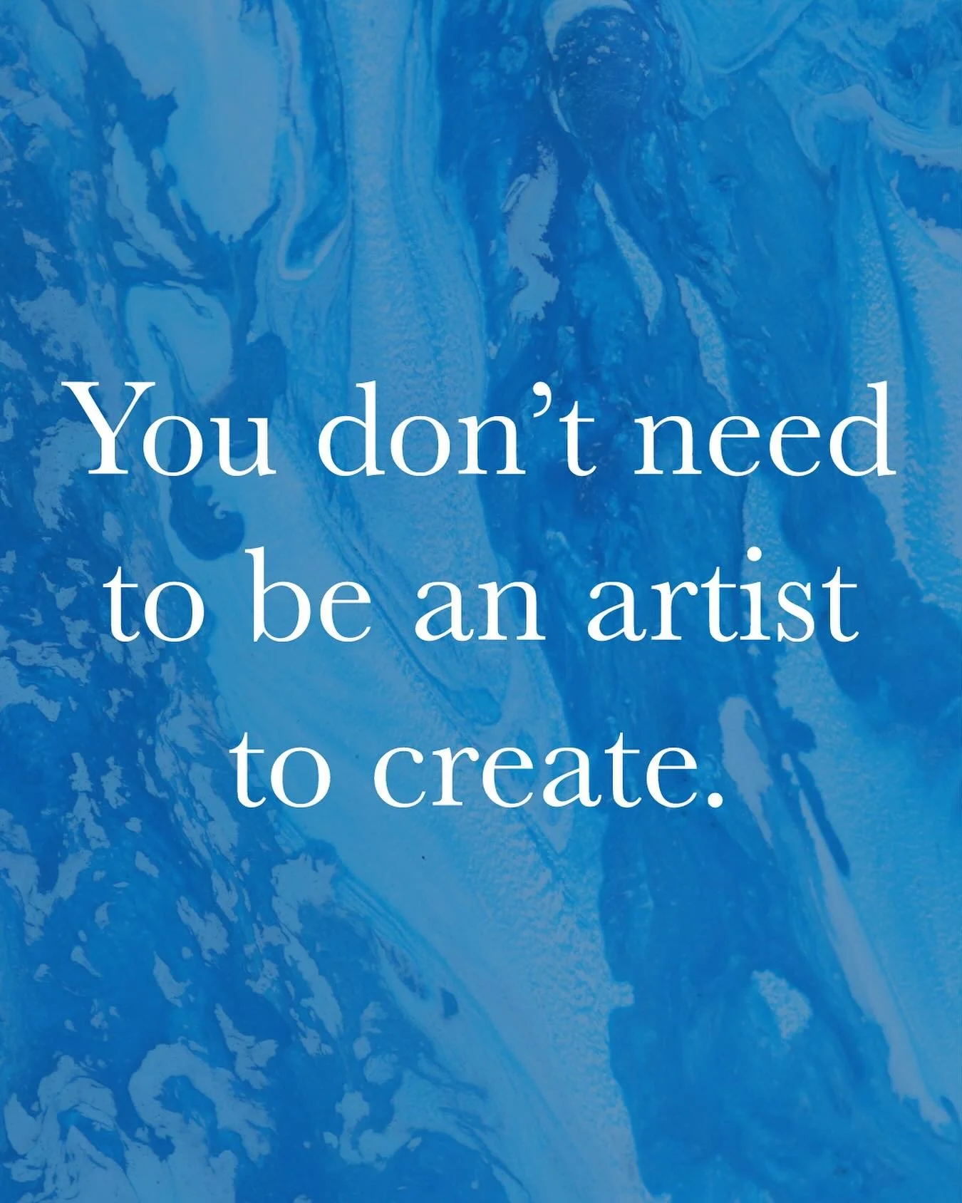 You don&rsquo;t need to be a talented artist to express yourself.

Some of the most healing breakthroughs happen when we stop trying to do it &ldquo;right&rdquo;... and just allow whatever wants to move through us.

Expression &gt; Perfection.

Curio