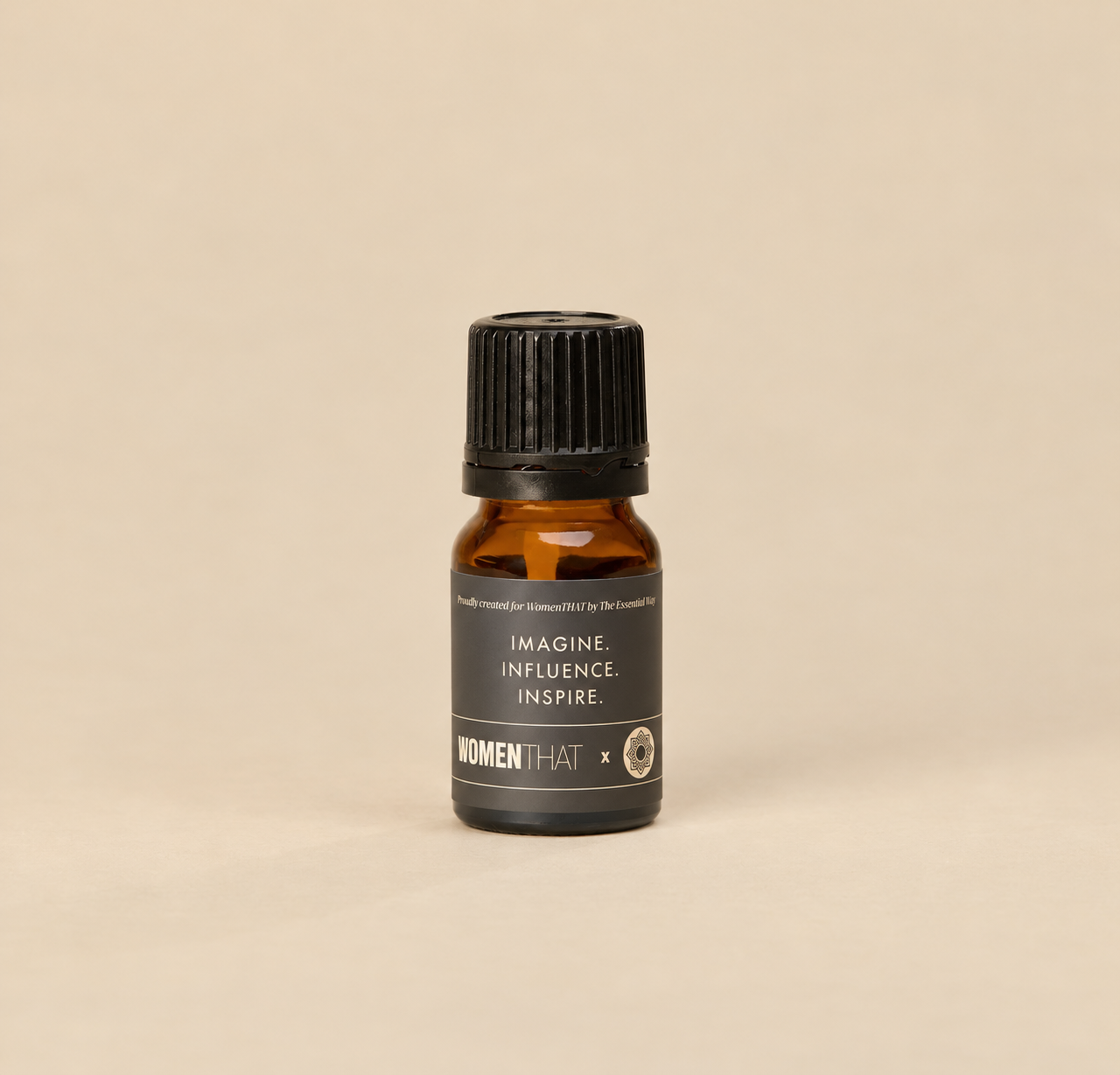 Amber Bottle on Beige Background.png