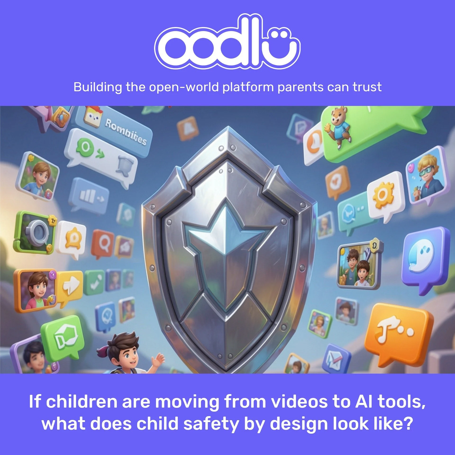 If children are moving from videos to AI tools, what does child safety by design look like?