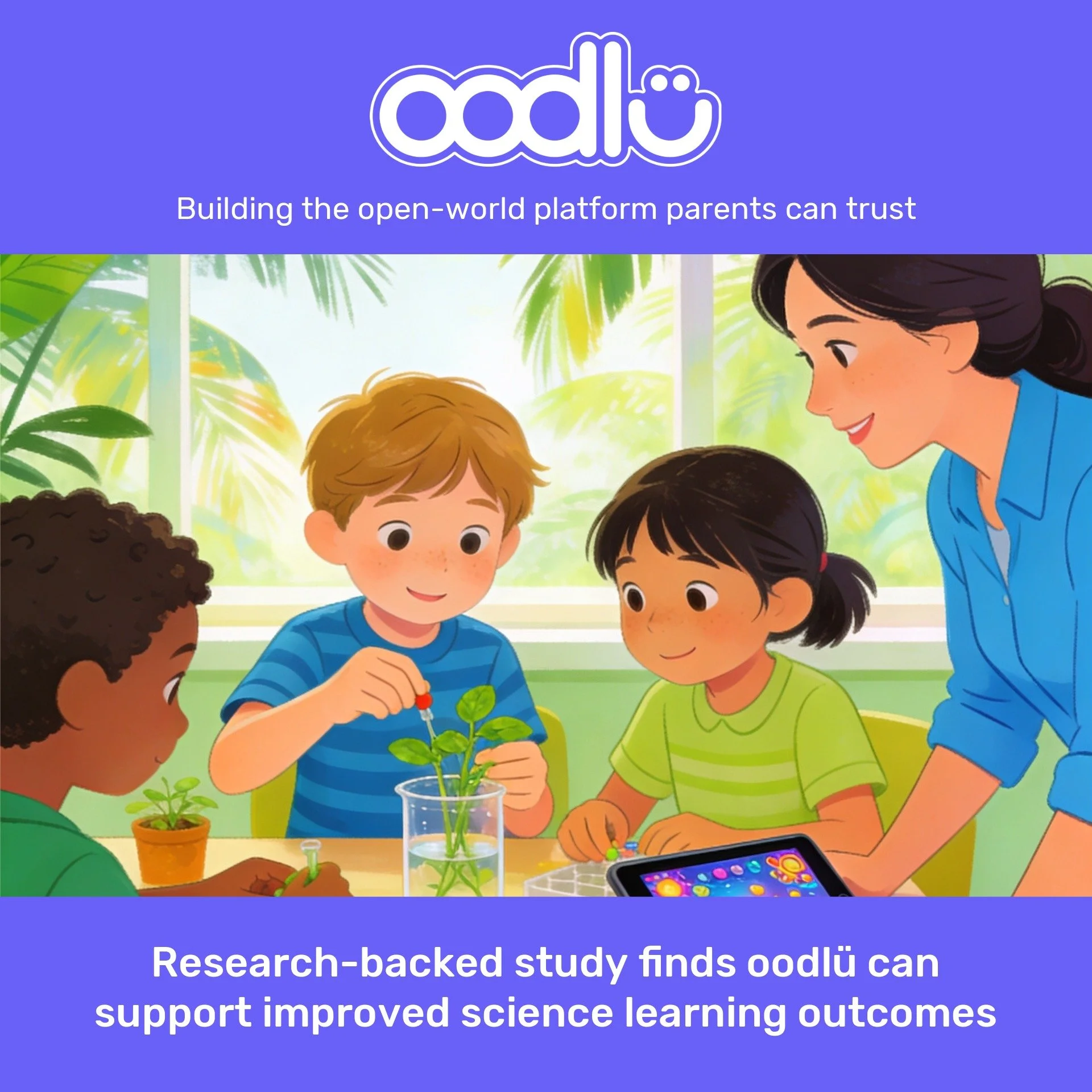Research-backed study finds oodlü can support improved science learning outcomes