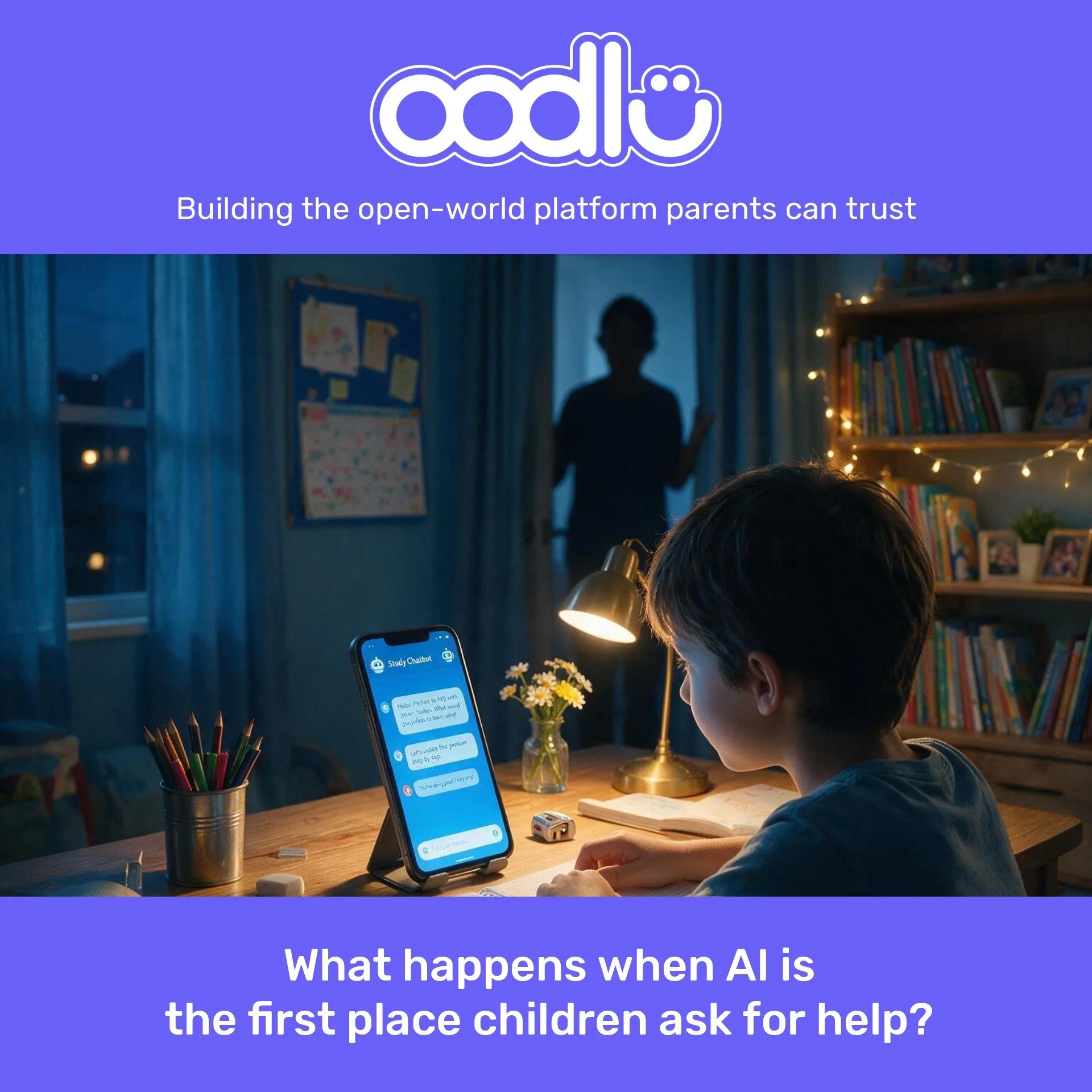 What happens when AI is the first place children ask for help?
