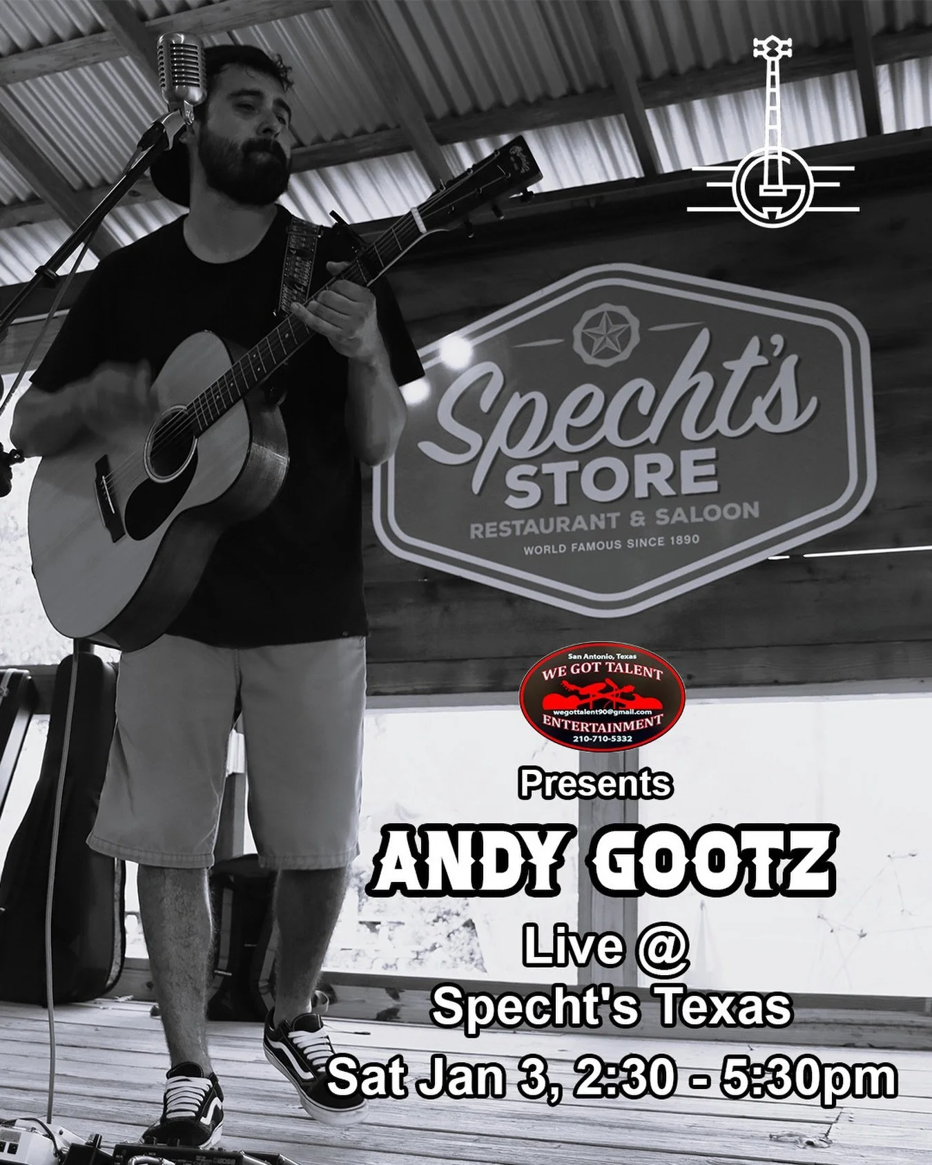Live tunes, cold drinks, and a Texas afternoon done right. See y&rsquo;all at Specht&rsquo;s. 🎶🤠
.
.
.
#LiveMusic #TexasMusic #SanAntonioMusic #SpechtsTexas #SpechtsStore #TexasFolk #AcousticSet #SingerSongwriter #LiveAcoustic #WeekendVibes #TexasW