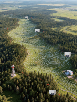 Drone Dock for forestry monitoring and emergency response