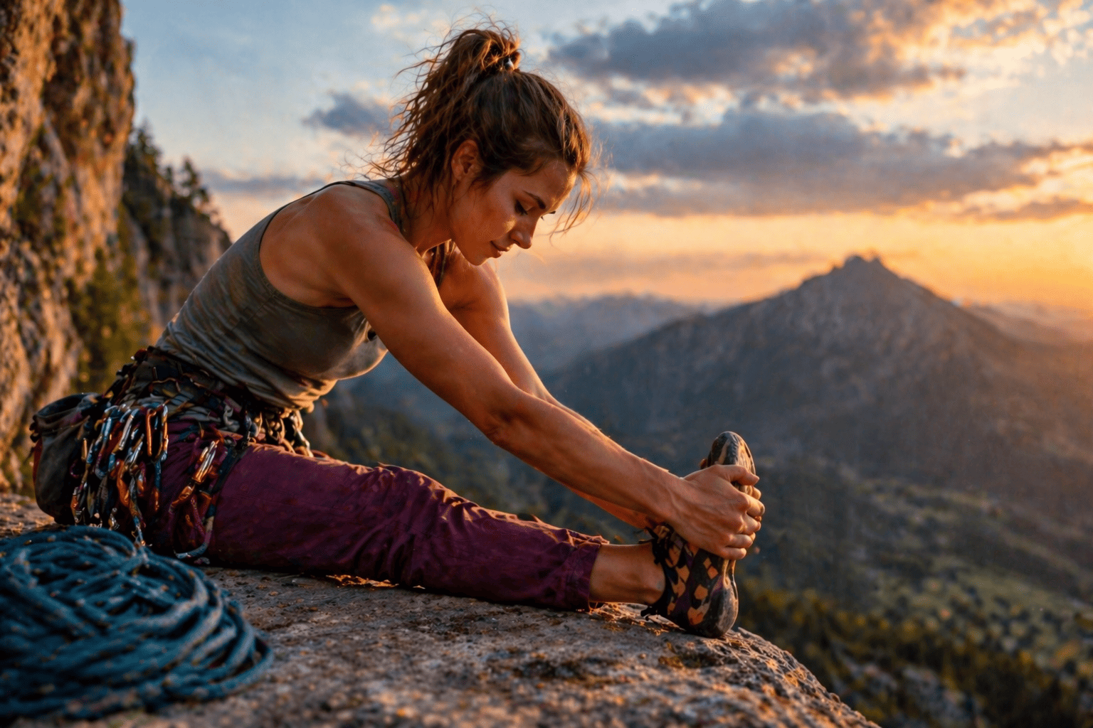 Flexibility For Climbers