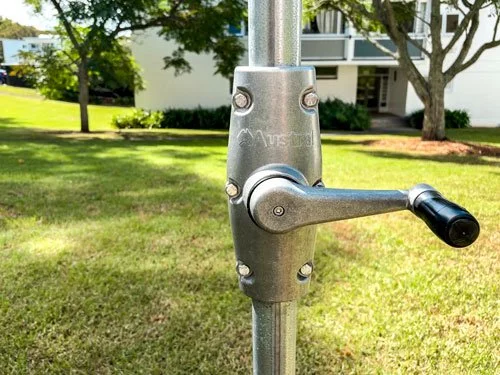 New heritage hoist clotheslines being installed