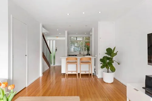 Bathed in natural light