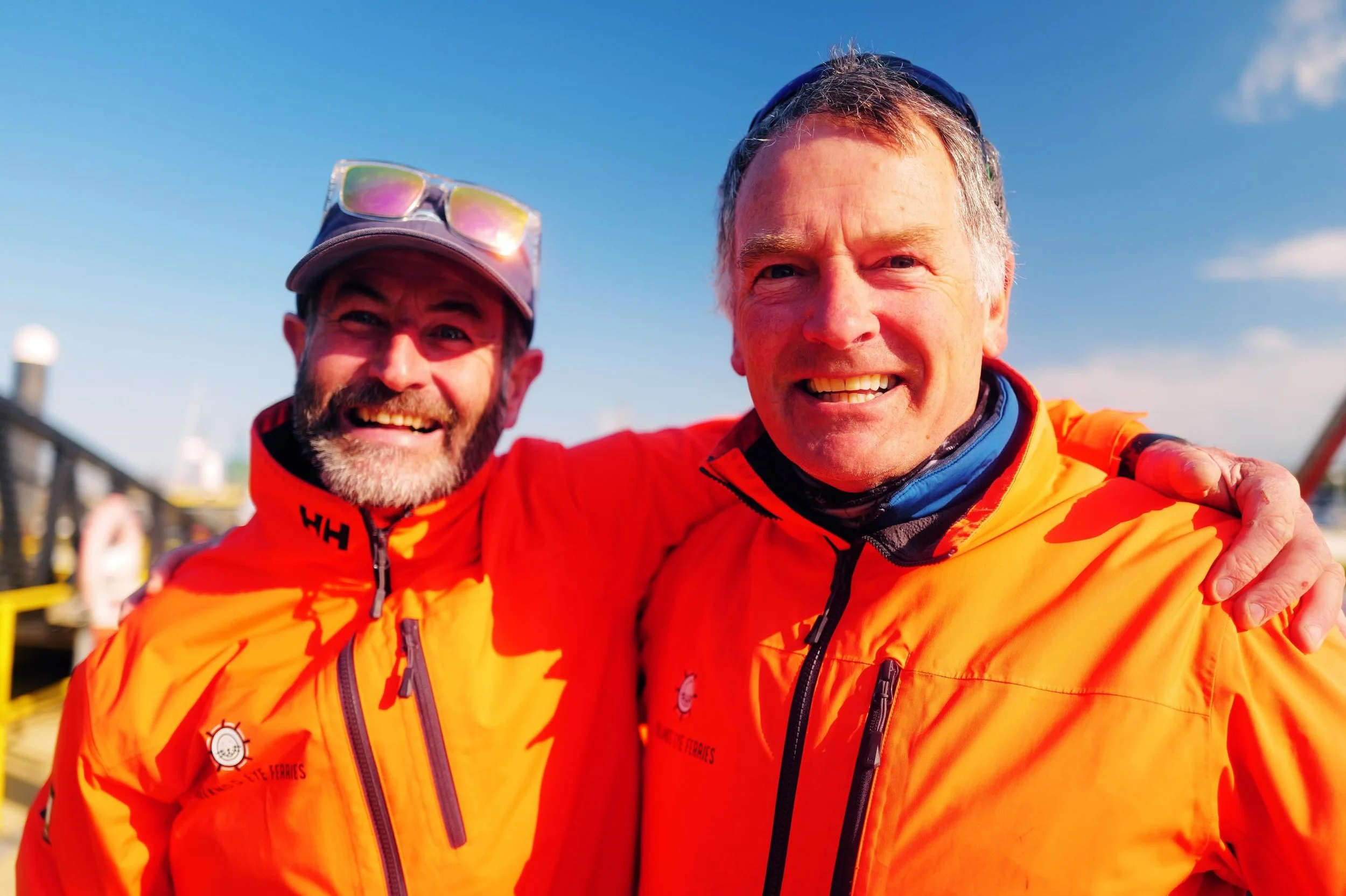 Shane and Wayne (@irelandseyeferries) led the boat tour we did in Howth. Learned a ton about the history of the area, and we got to see some puffins! Those photos are currently on film and need to be developed but I love how these prisoners came out!