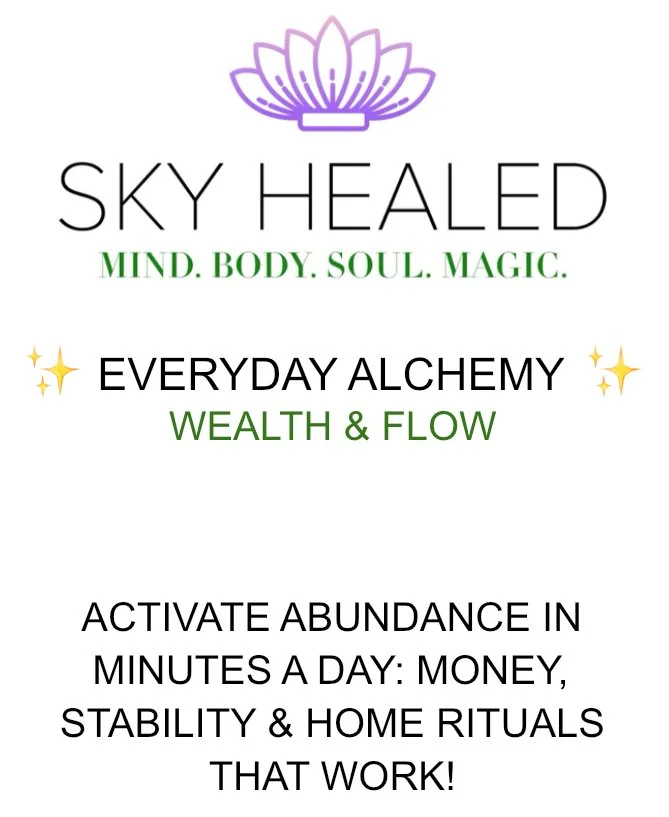 Everyday Alchemy: Wealth & Flow Mini-Rituals eBook