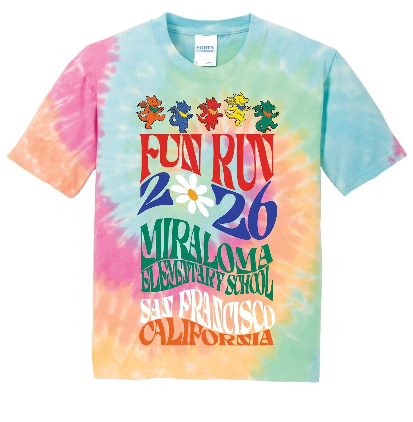 Fun Run 2026 Summer of Love Adult Shirt
