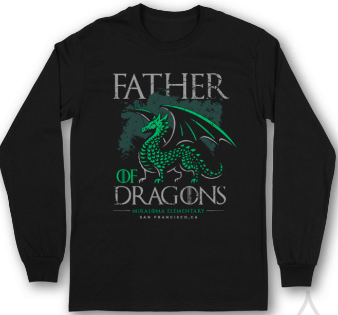 Father of Dragons Long Sleeve