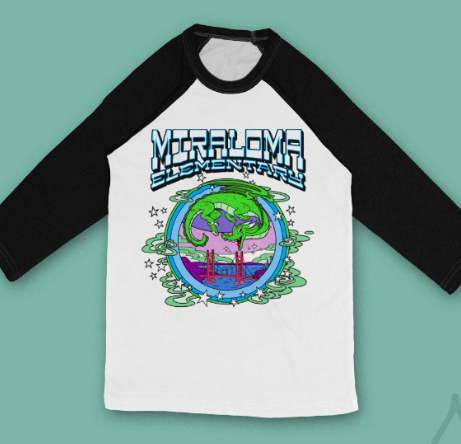 Kids Golden Gate Bridge Baseball Tee