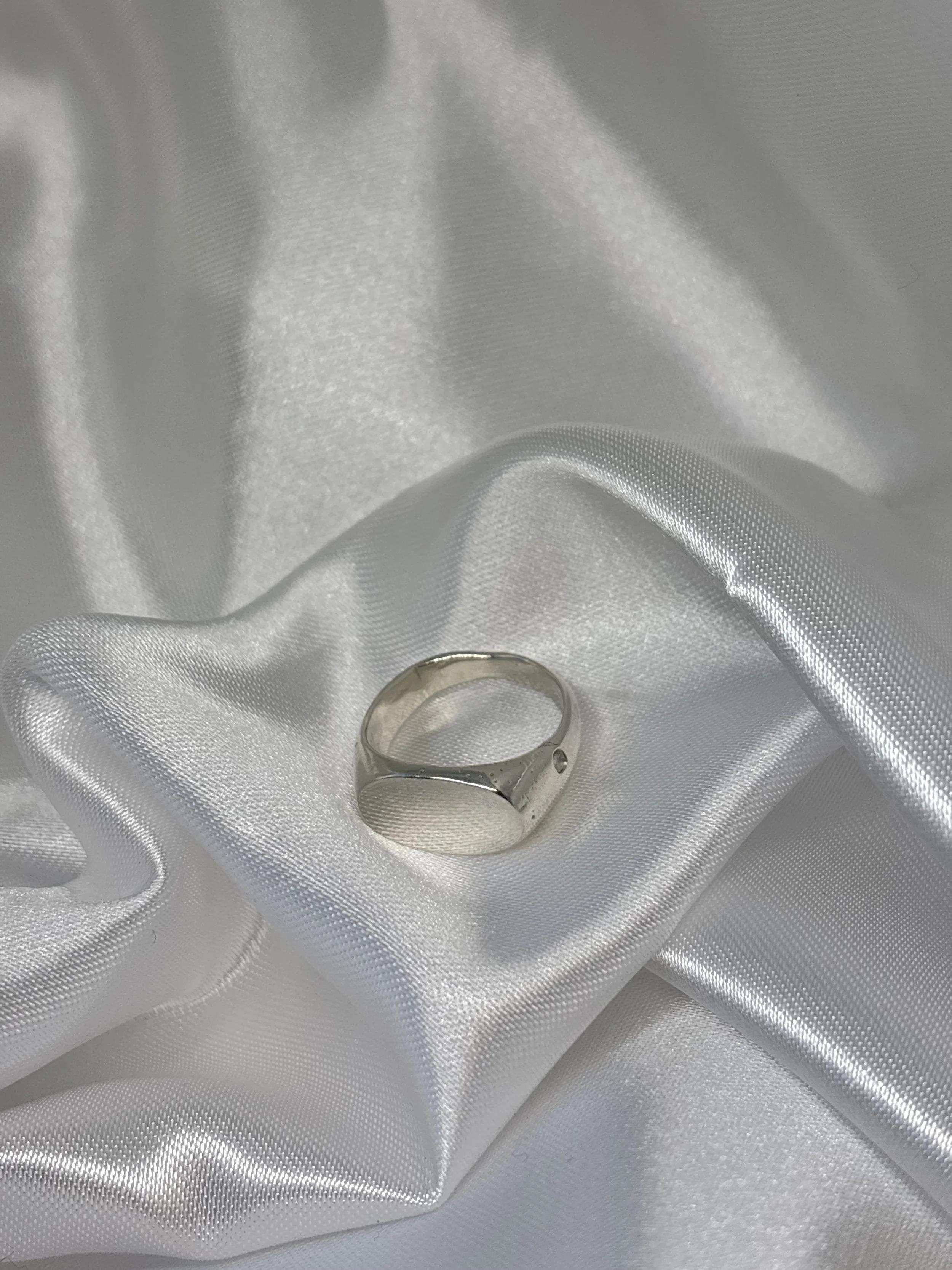Silver Signet ring