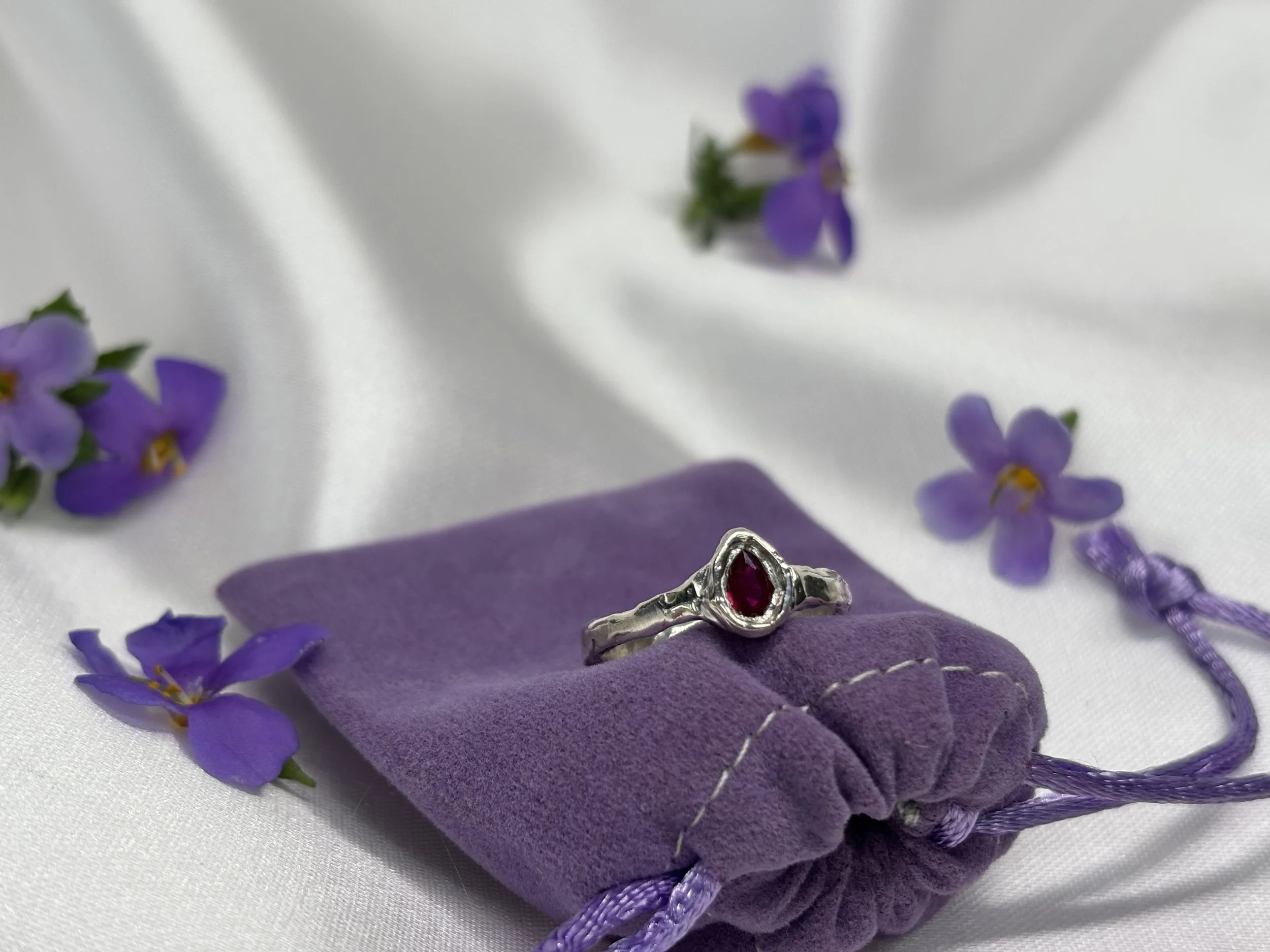 Ruby Tears Ring