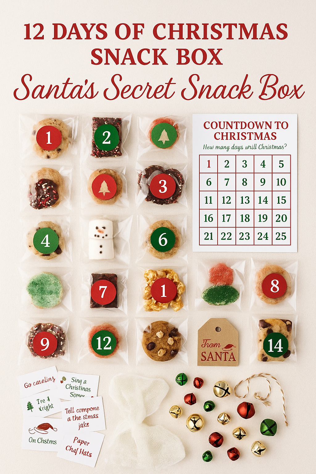 12 Days of Christmas Snack Box
