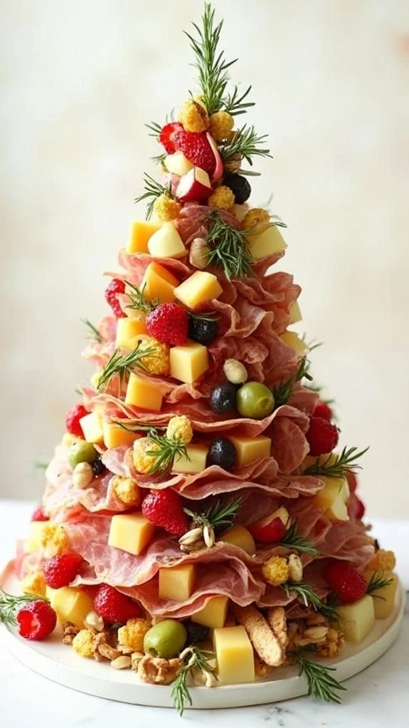 3D Standing Charcuterie Tree Tower