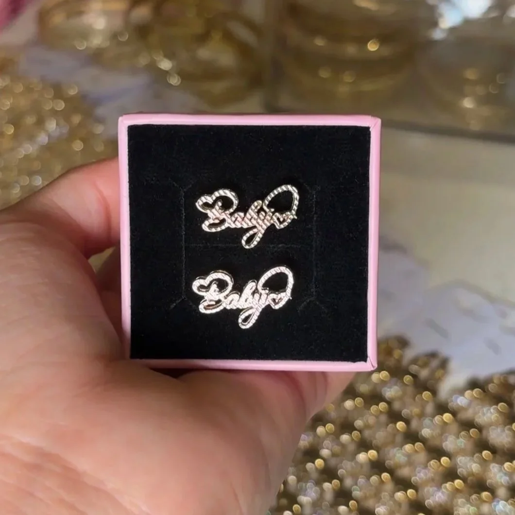 Name Earrings