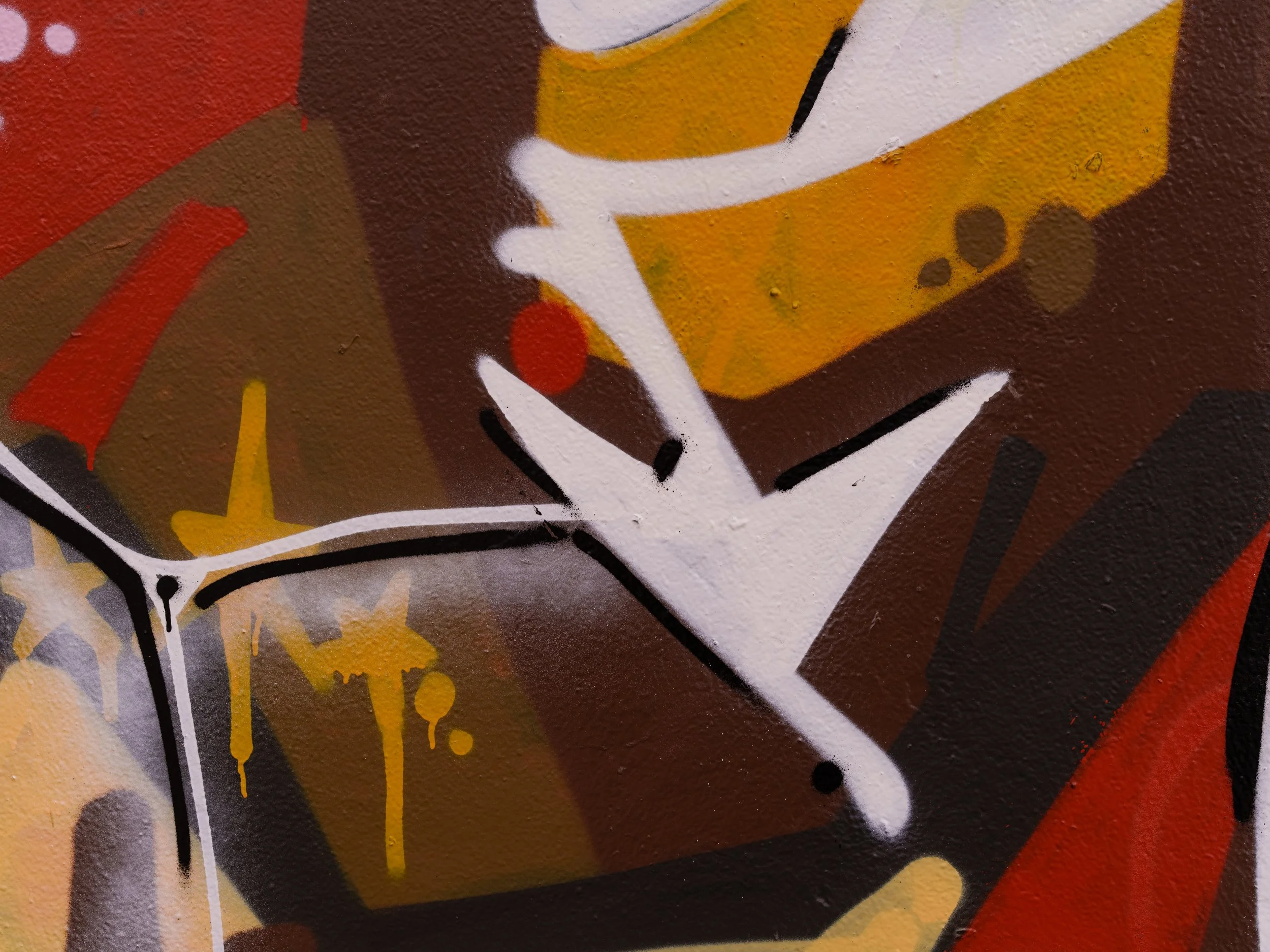 Waterloo - South Bank bridge road mural