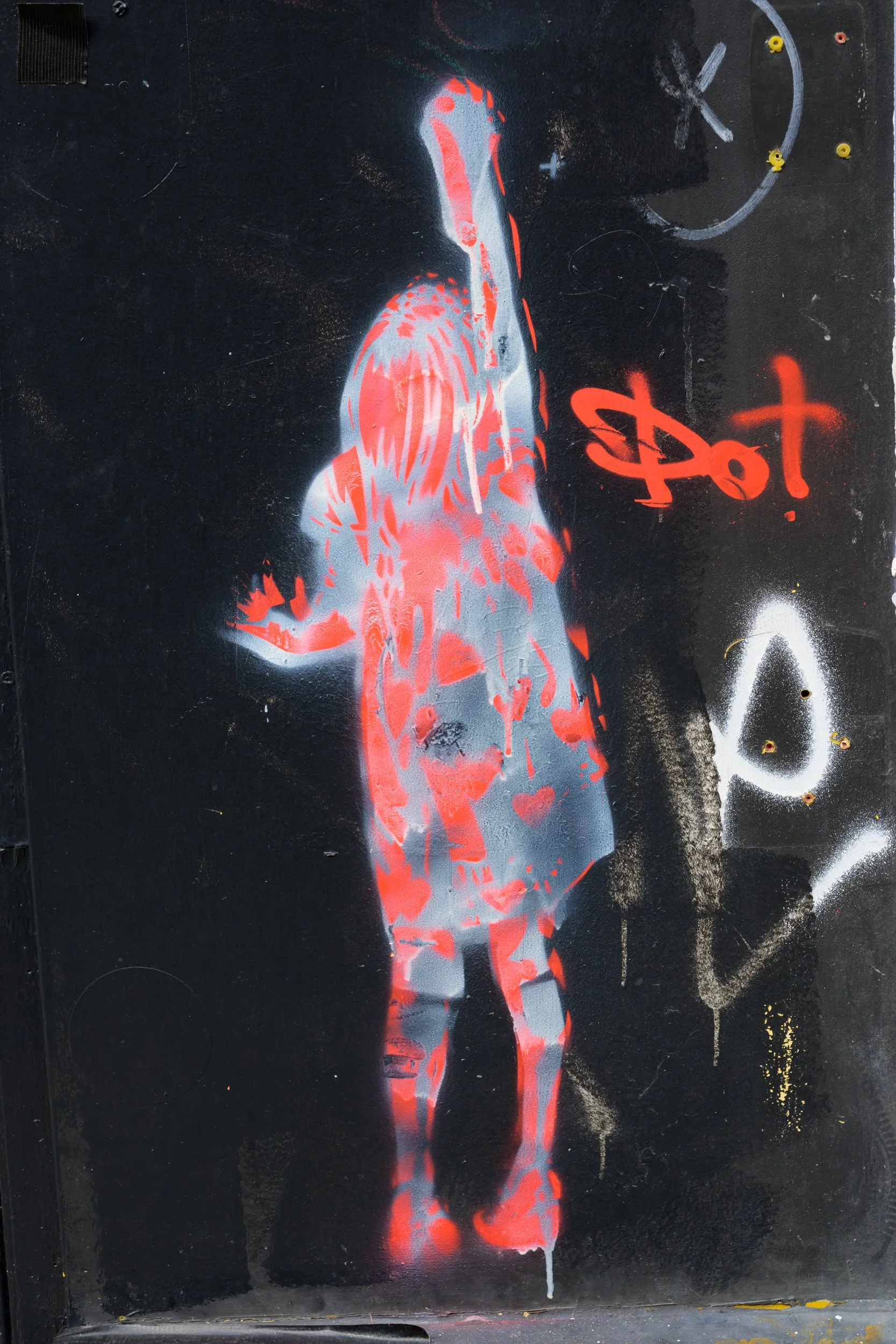 Street Girl Brick Lane side street