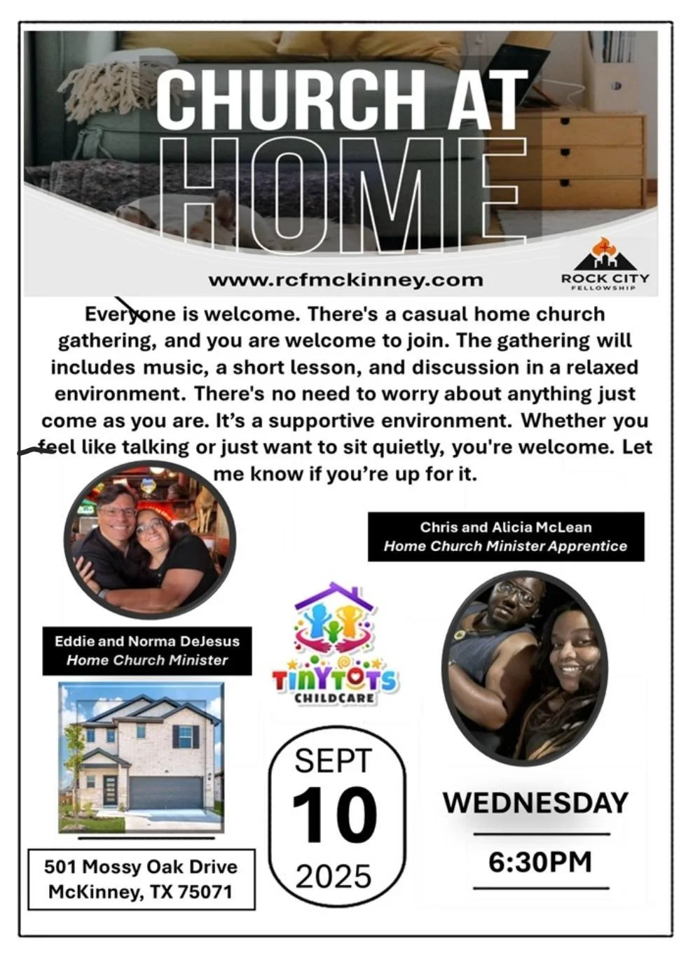 RCF 1st Home Church Gathering