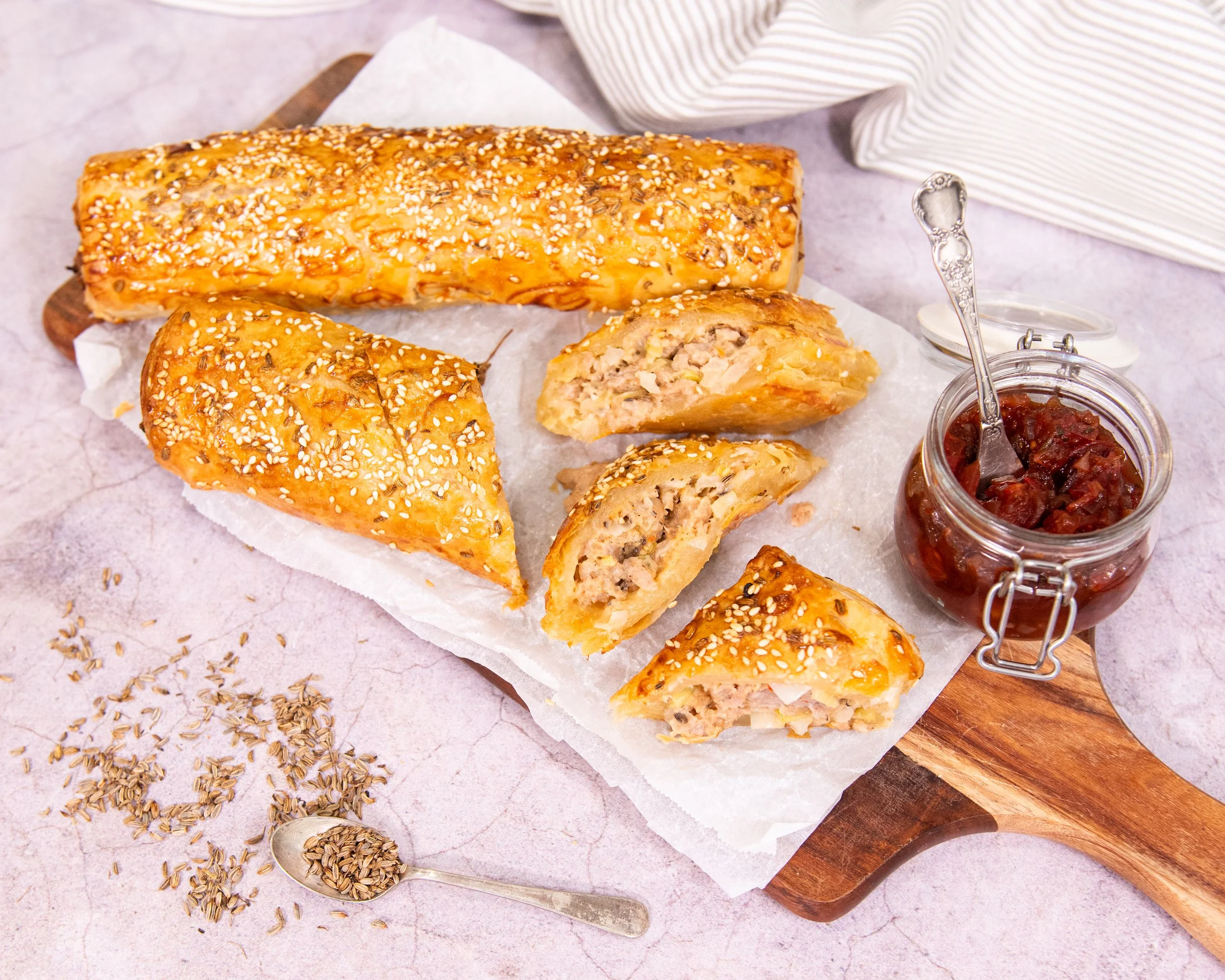 Pork &amp; Fennel Sausage Rolls