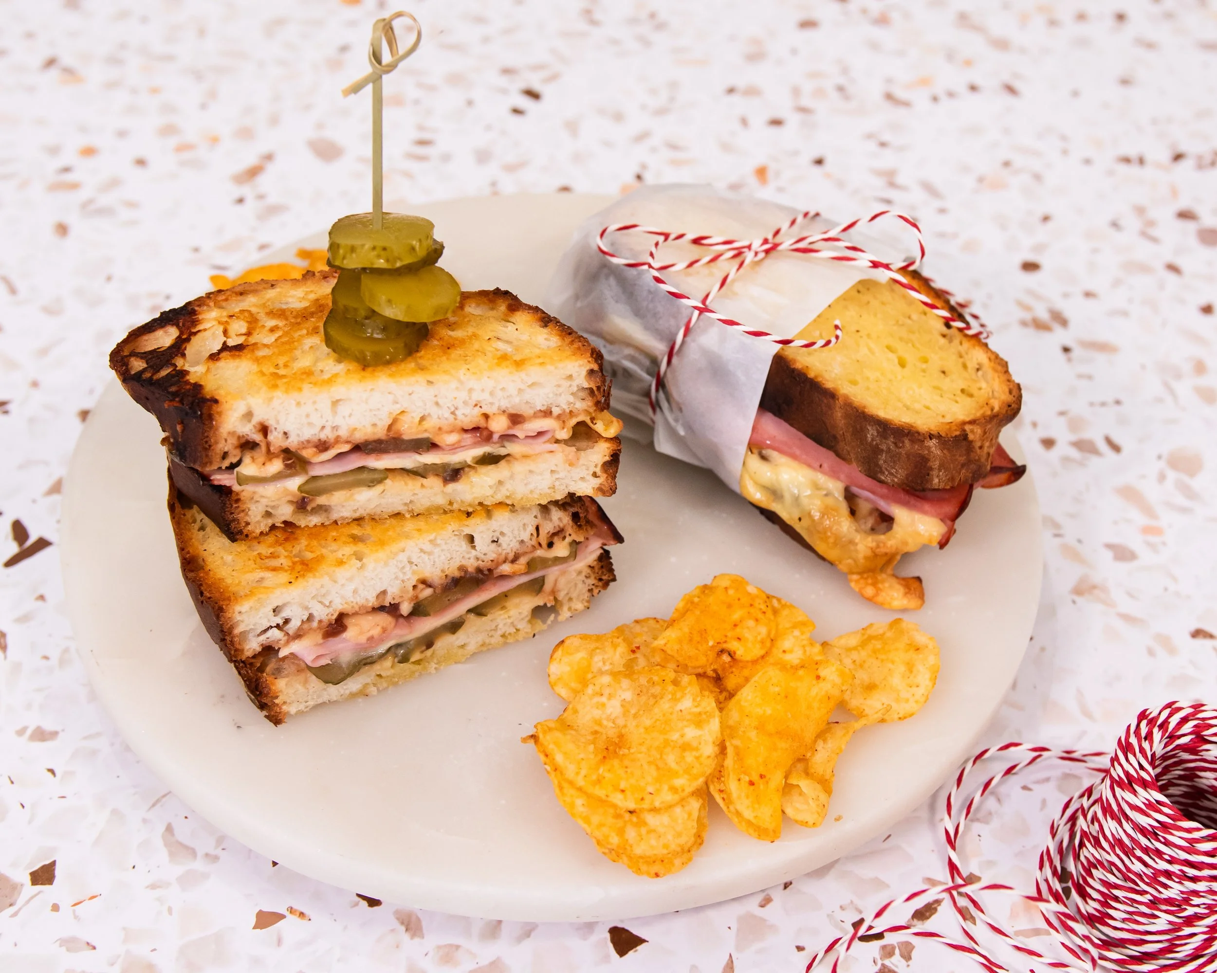 Ham &amp; Cheese Toasties