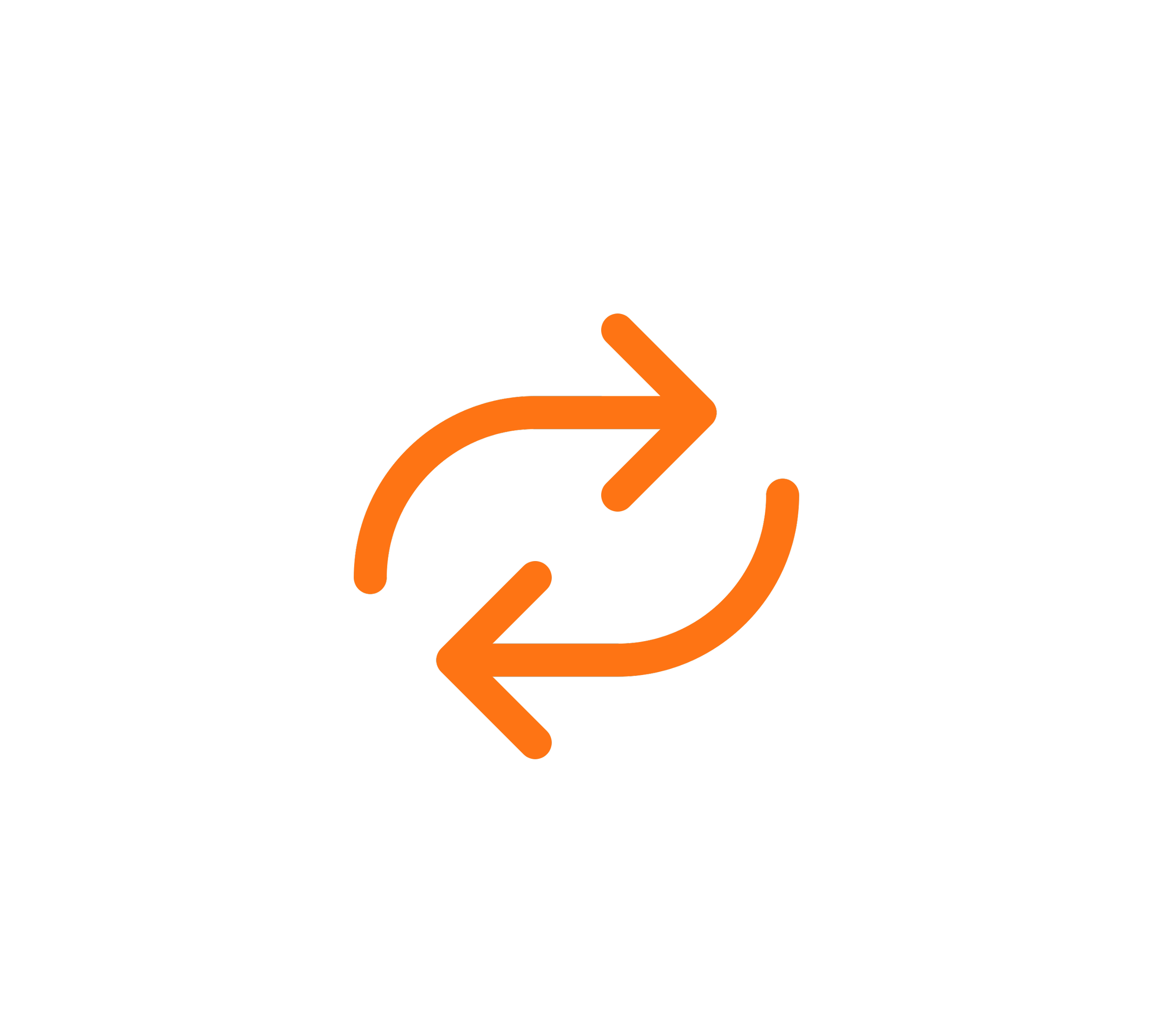 Circular arrow icon representing reverse charge VAT confusion in construction bookkeeping