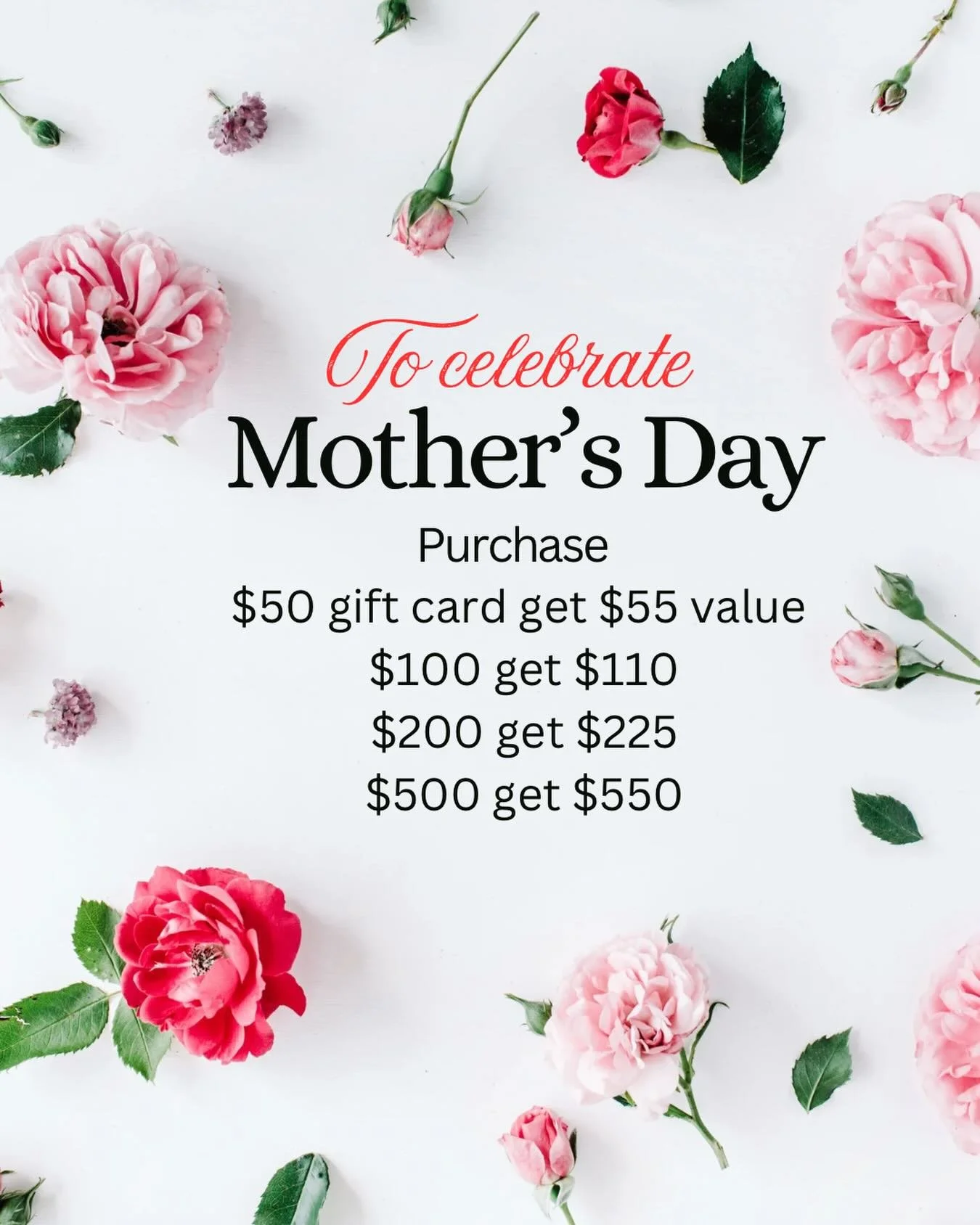 Help us celebrate all the amazing mothers in your life ❤️ #lvnailsandover #nailsofandover #mothersday2026