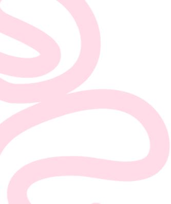 Abstrakt konstnärlig design med ljusrosa och svart vågmönster.