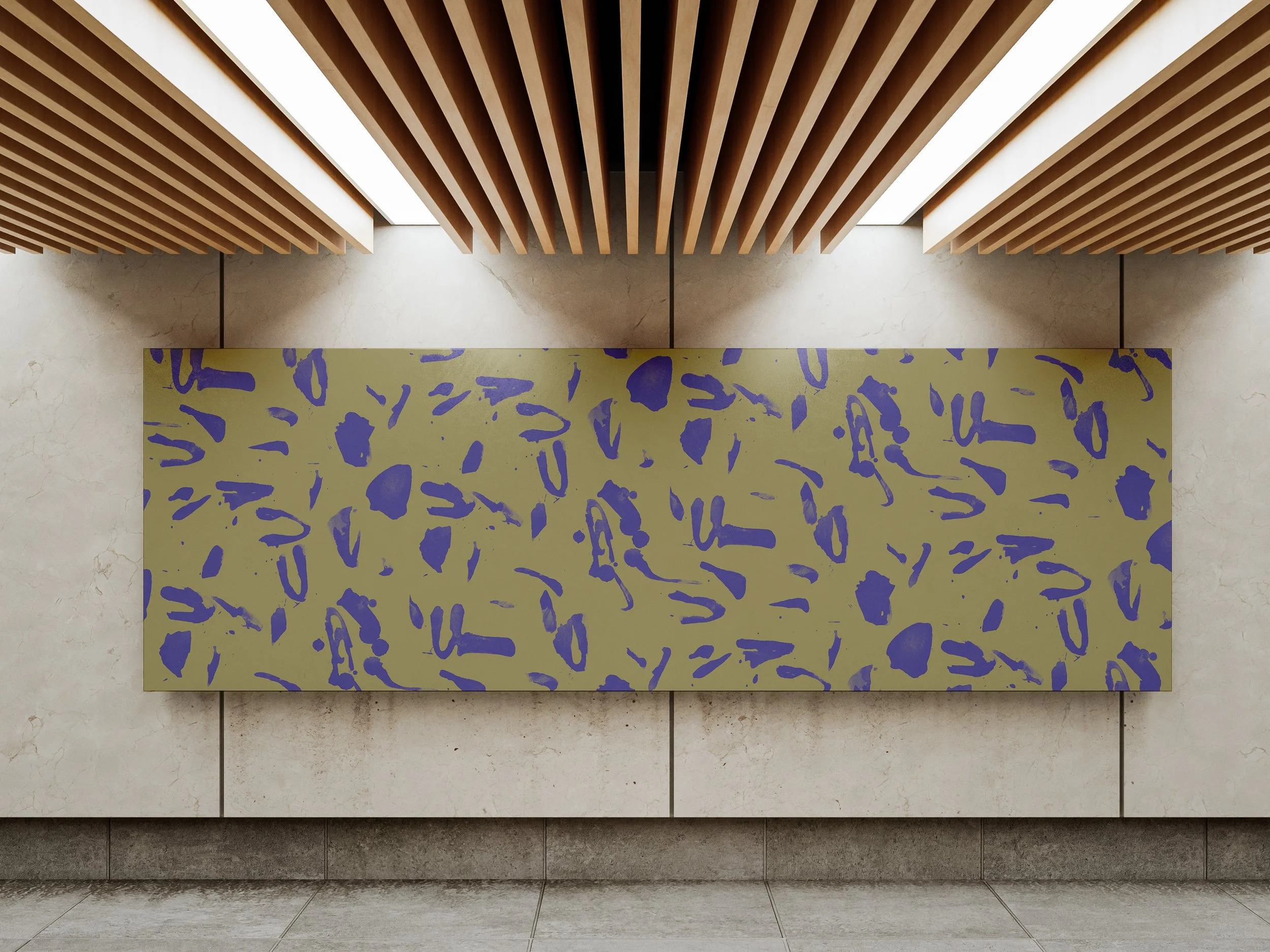 パネルインスタレーション (Mockup)