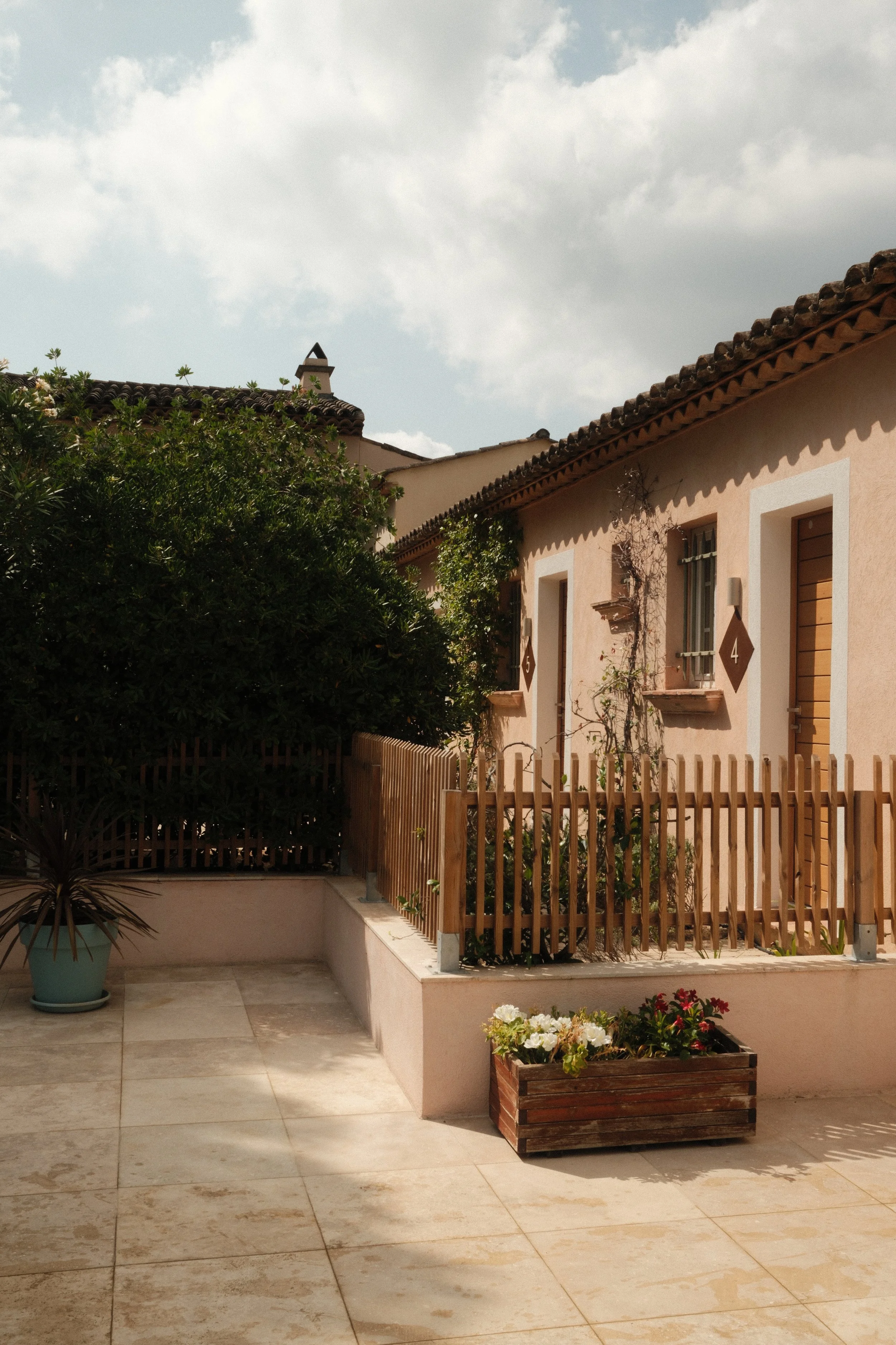Private villa style accommodation inspired by the French Riviera